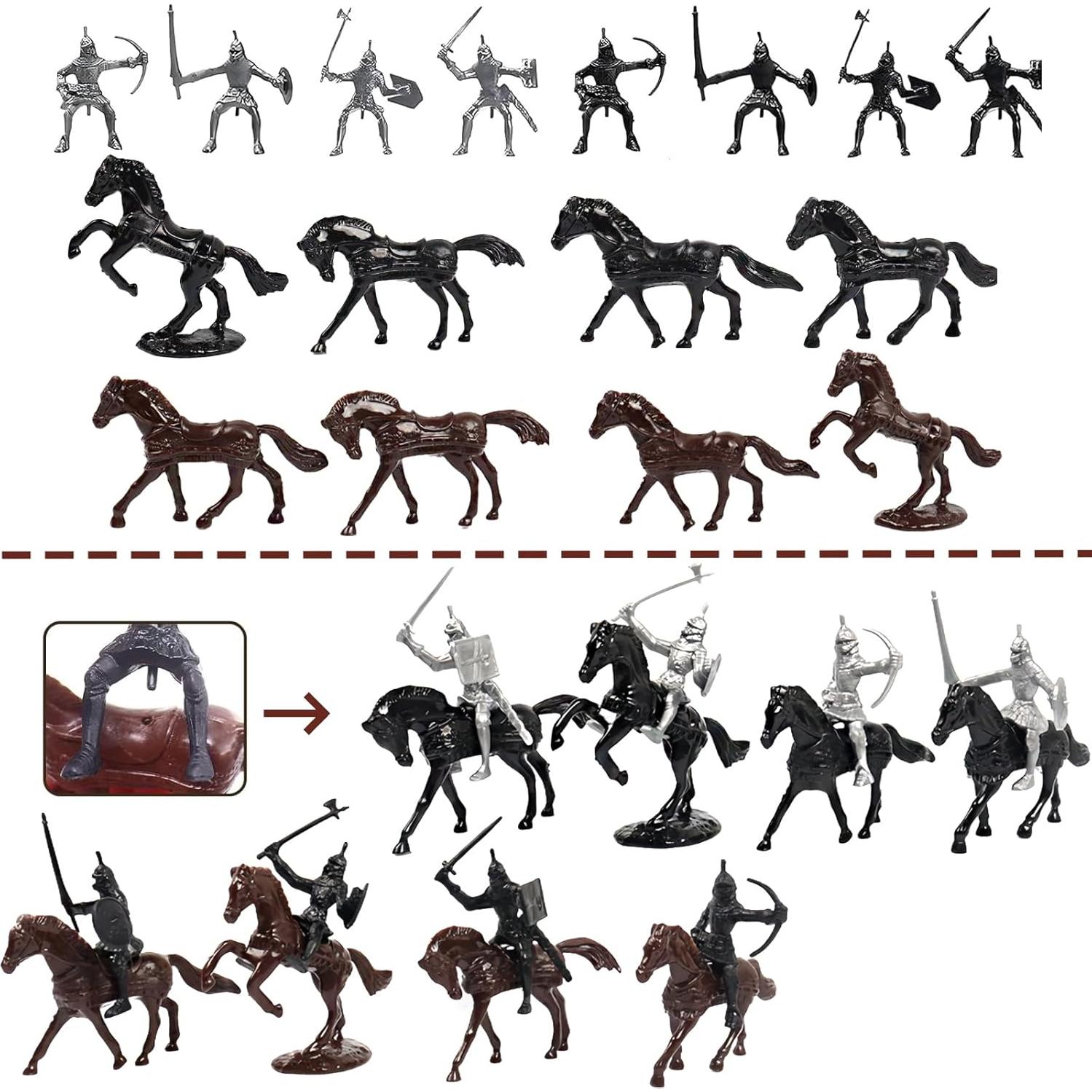 Set de Juguete Medieval Yoyoom con Castillo y 104 Piezas