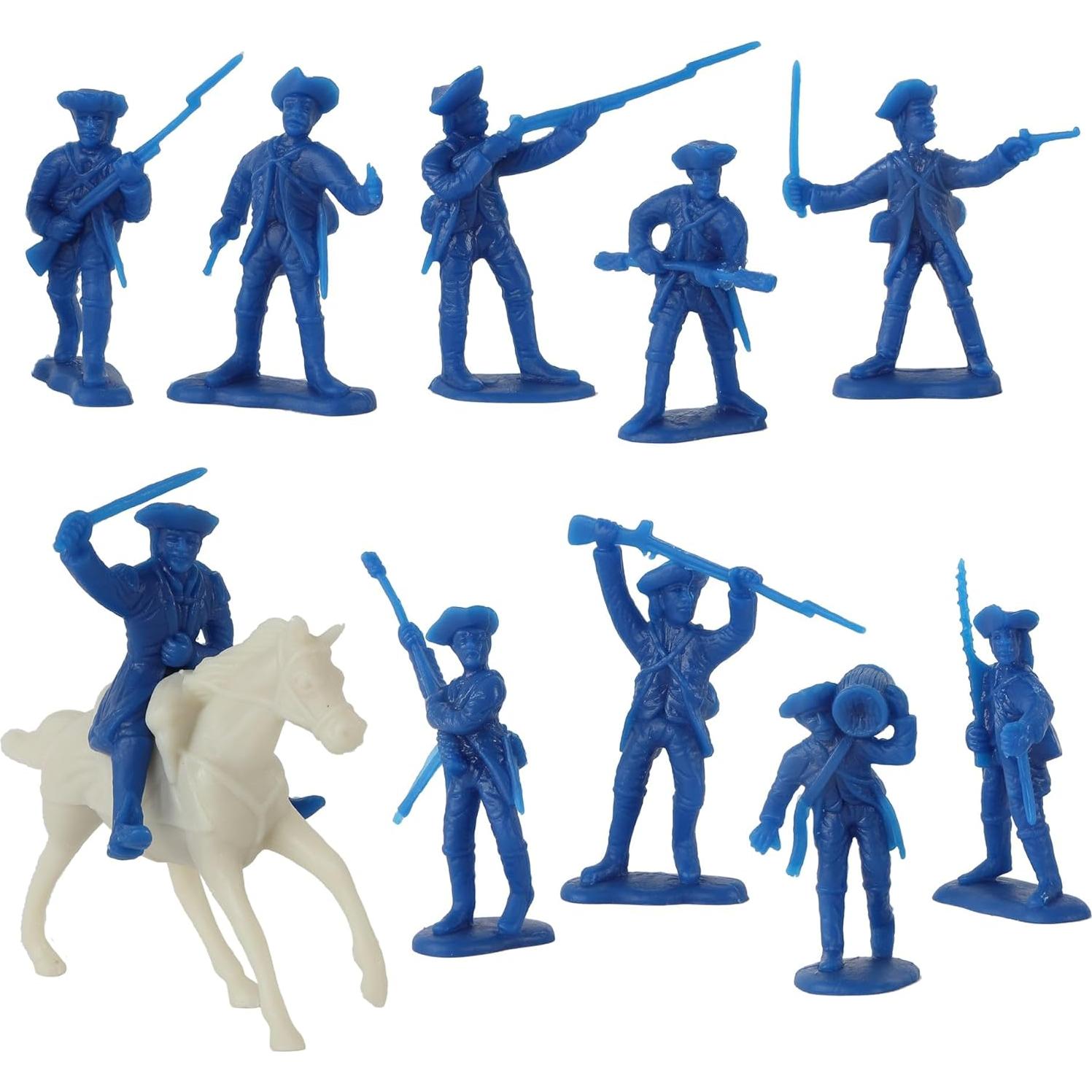 Set de Figuras de Plástico BMC Guerra Revolucionaria 32 Piezas