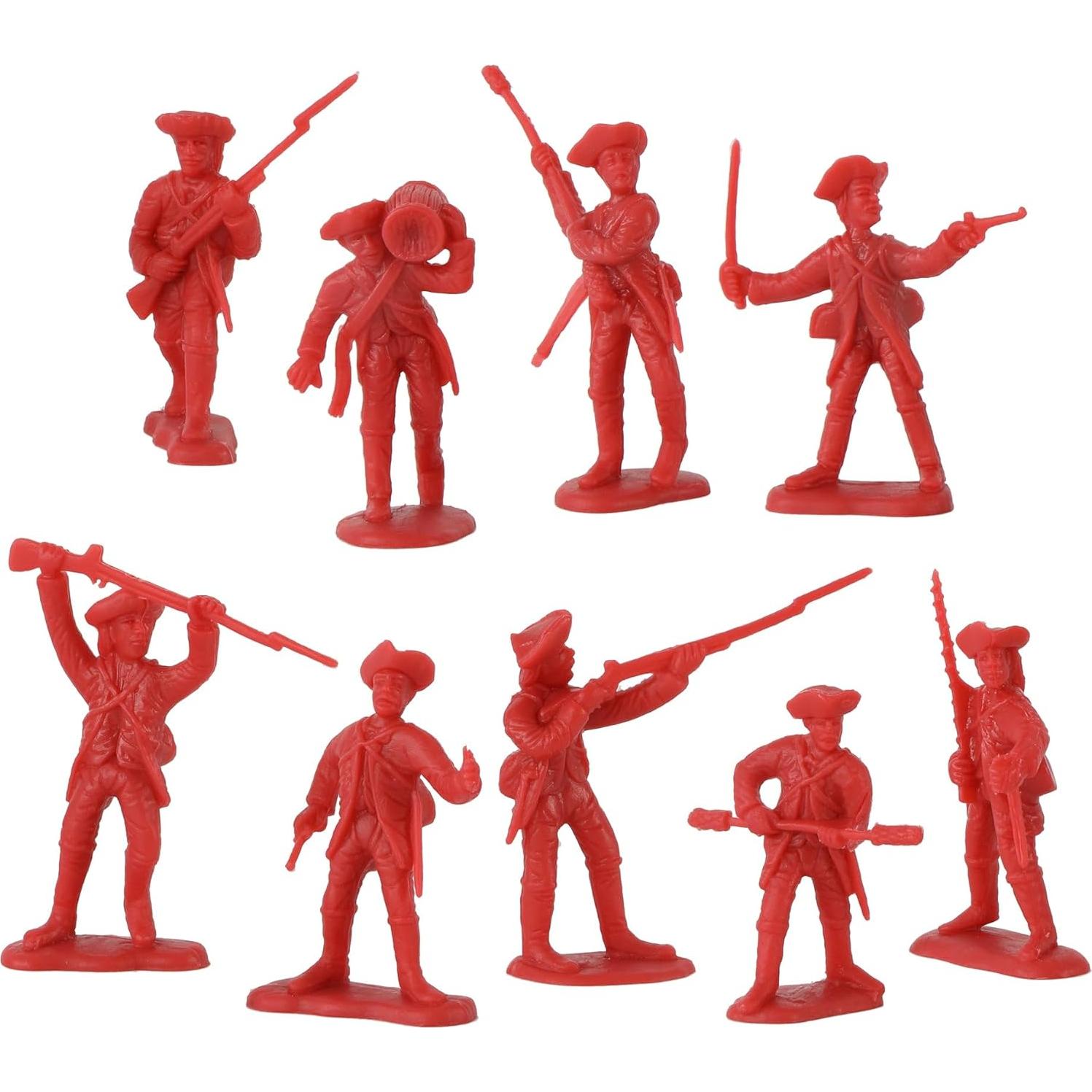 Set de Figuras de Plástico BMC Guerra Revolucionaria 32 Piezas
