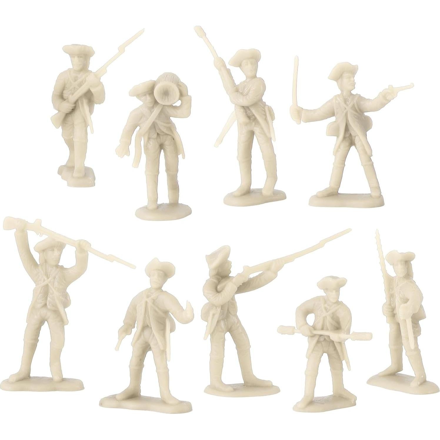 Set de Figuras de Plástico BMC Guerra Revolucionaria 32 Piezas