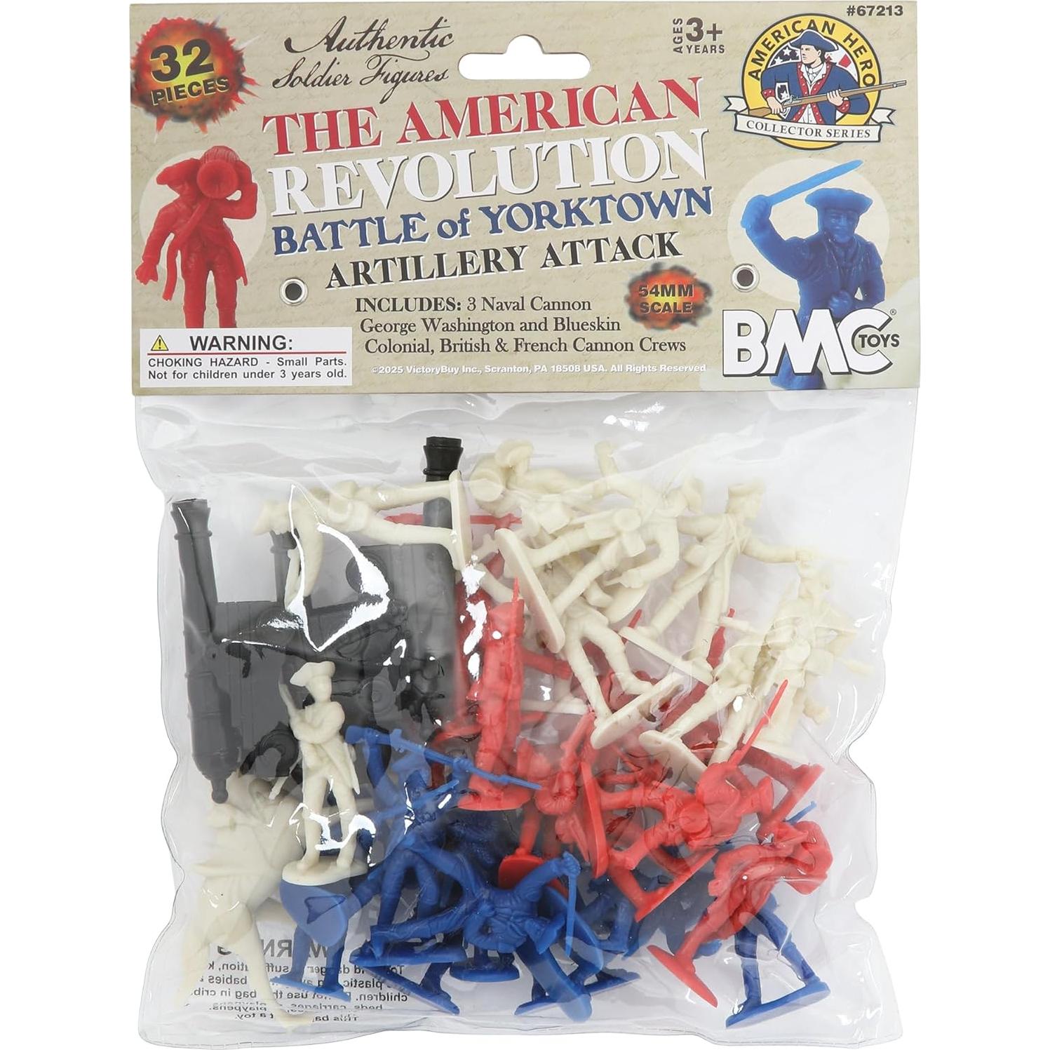 Set de Figuras de Plástico BMC Guerra Revolucionaria 32 Piezas