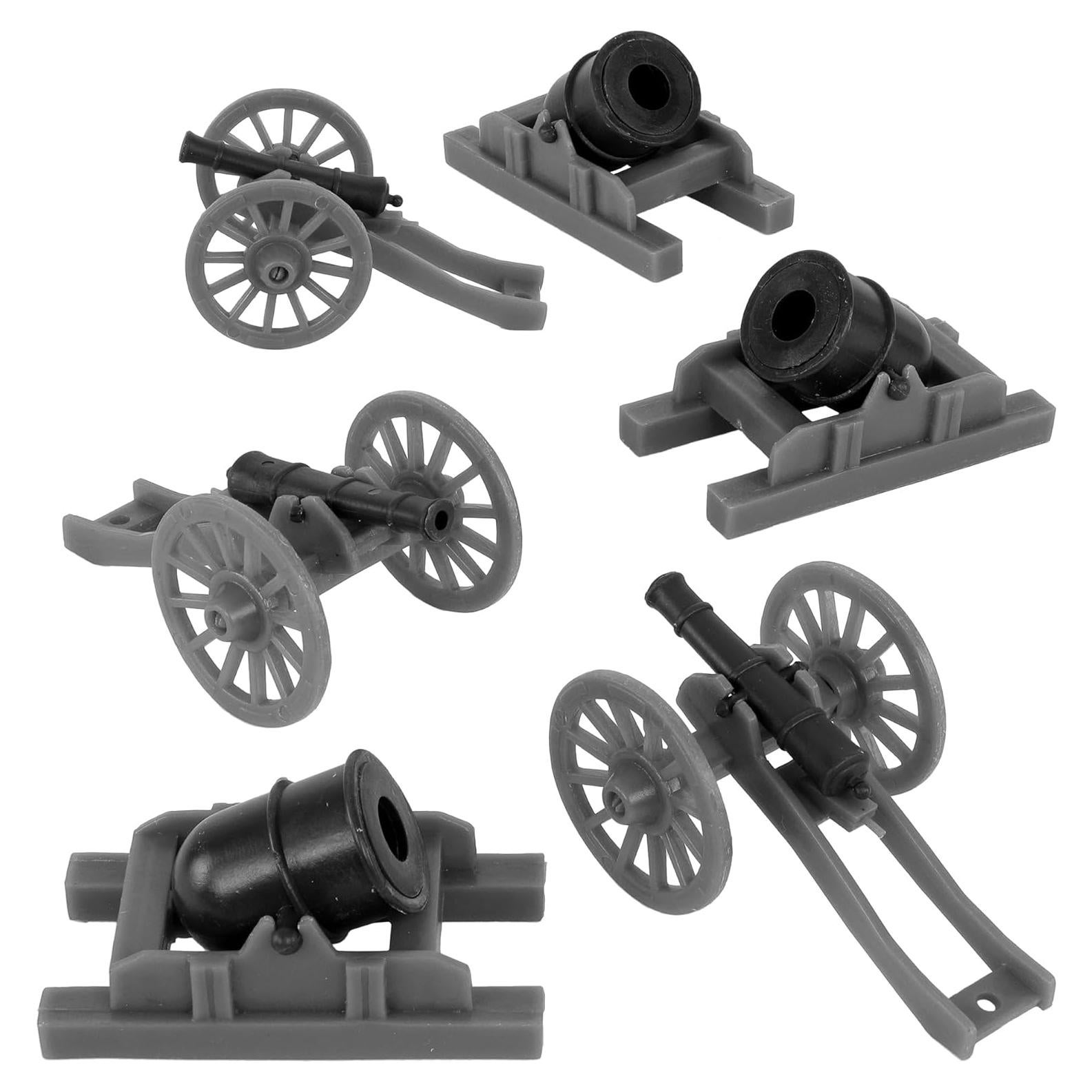 Conjunto de Cañón y Mortero BMC Toys - 6 Piezas