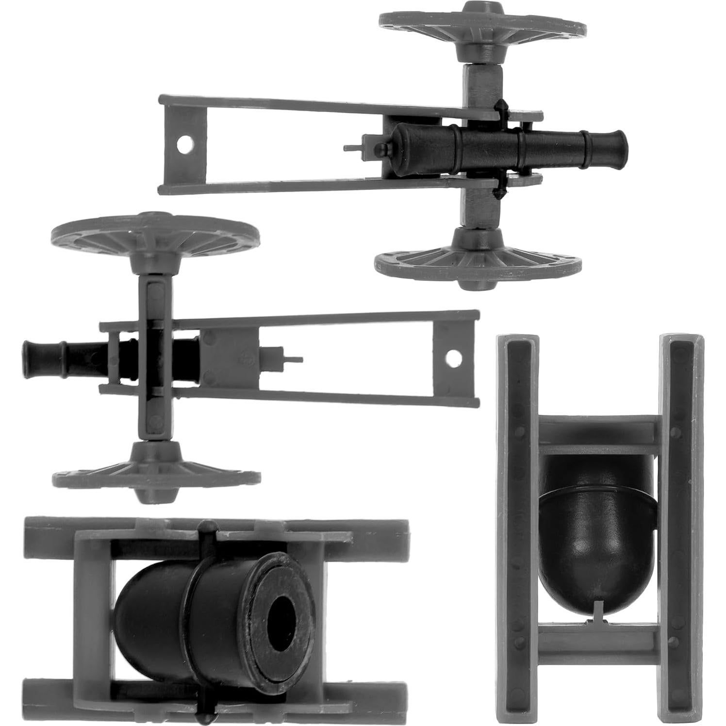 Conjunto de Cañón y Mortero BMC Toys - 6 Piezas