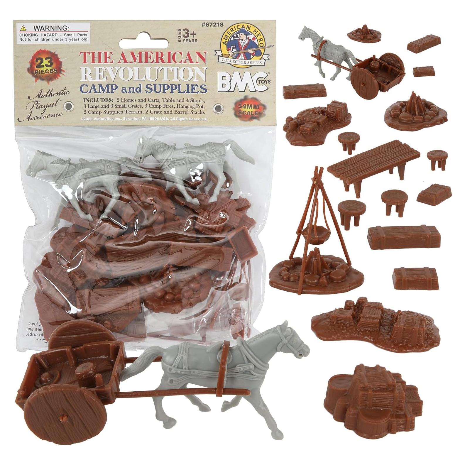 Conjunto de Campamento Guerra Revolucionaria BMC 23 Piezas