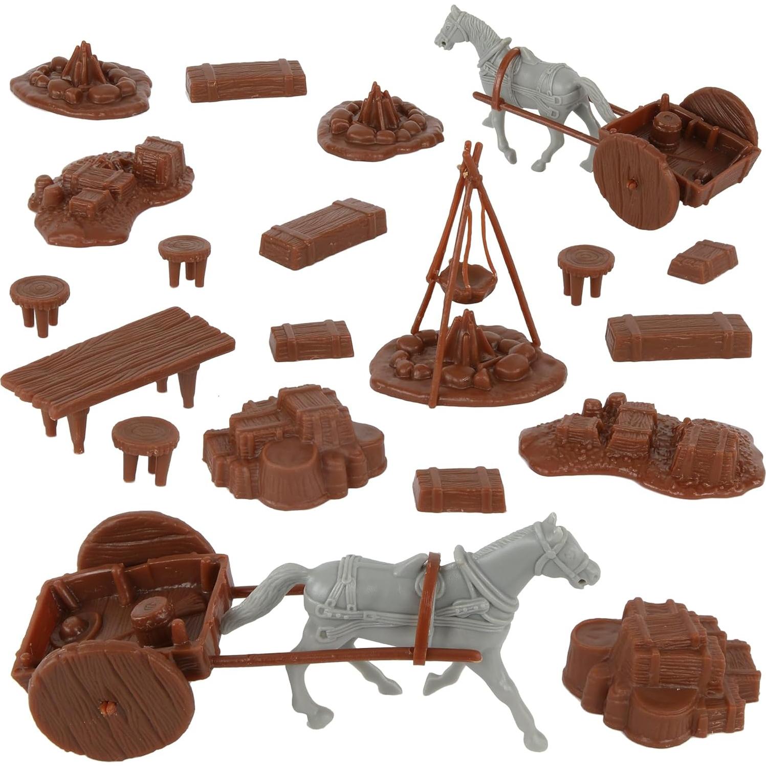 Conjunto de Campamento Guerra Revolucionaria BMC 23 Piezas