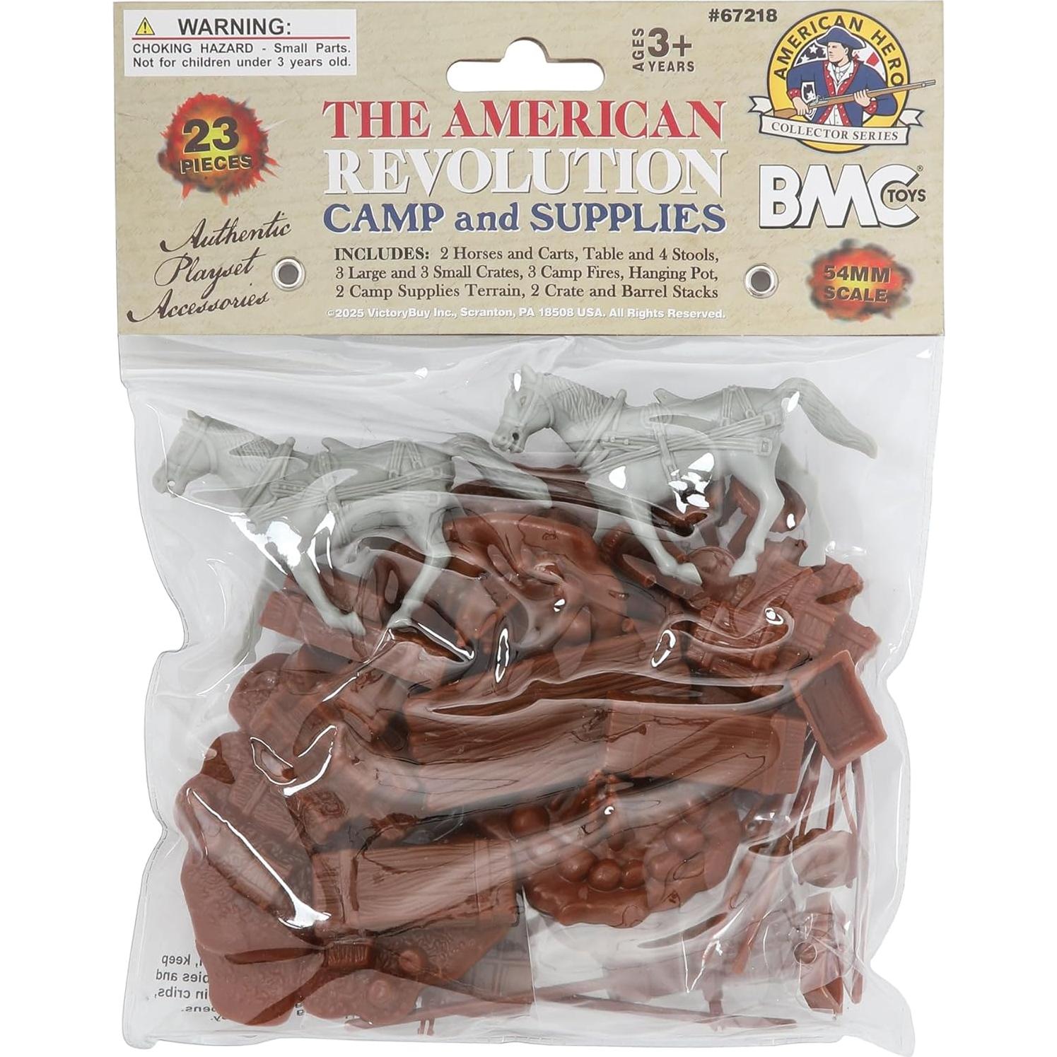 Conjunto de Campamento Guerra Revolucionaria BMC 23 Piezas