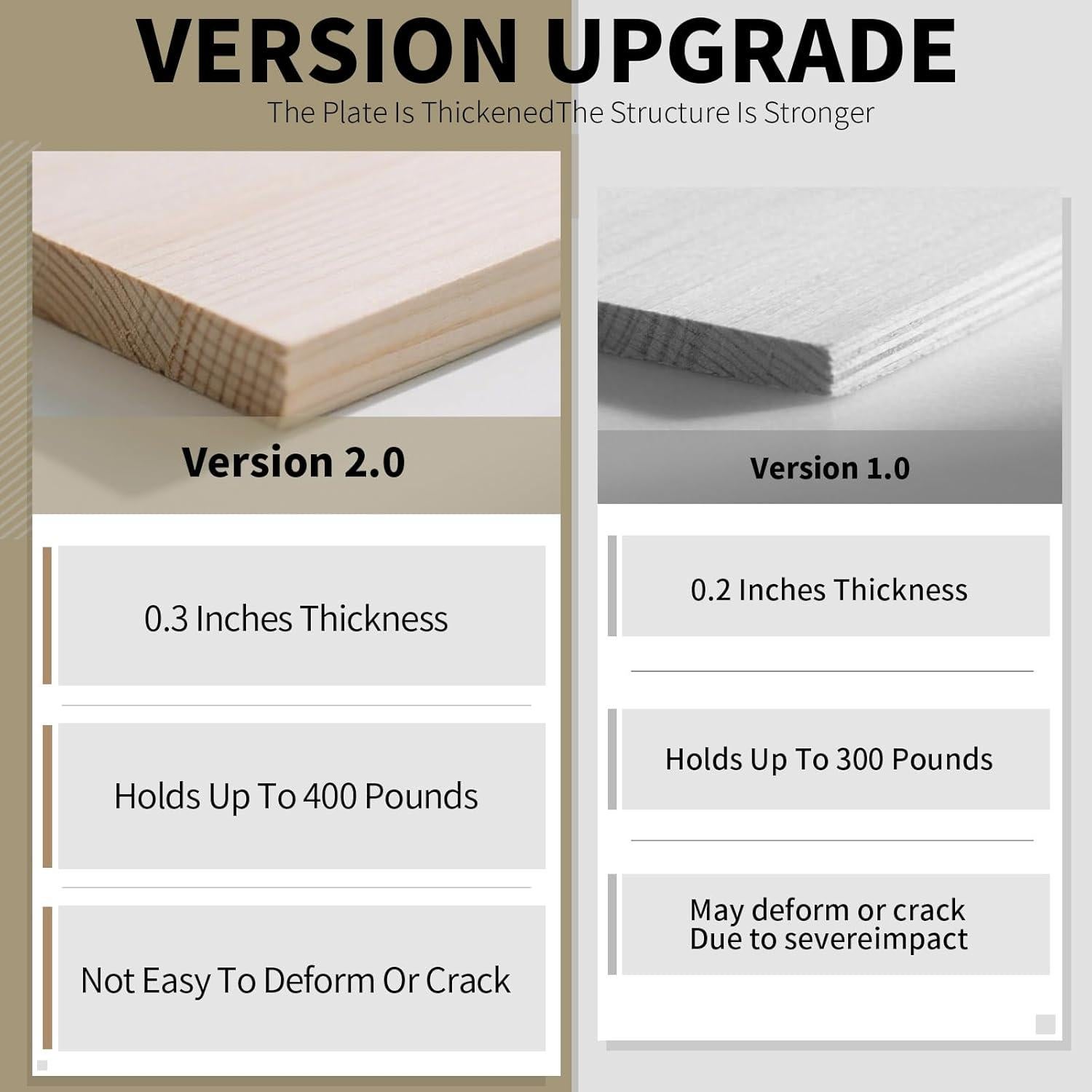 Ottoman de Almacenamiento Joveco Cuero PU Marrón 61.5x46x44.9 cm