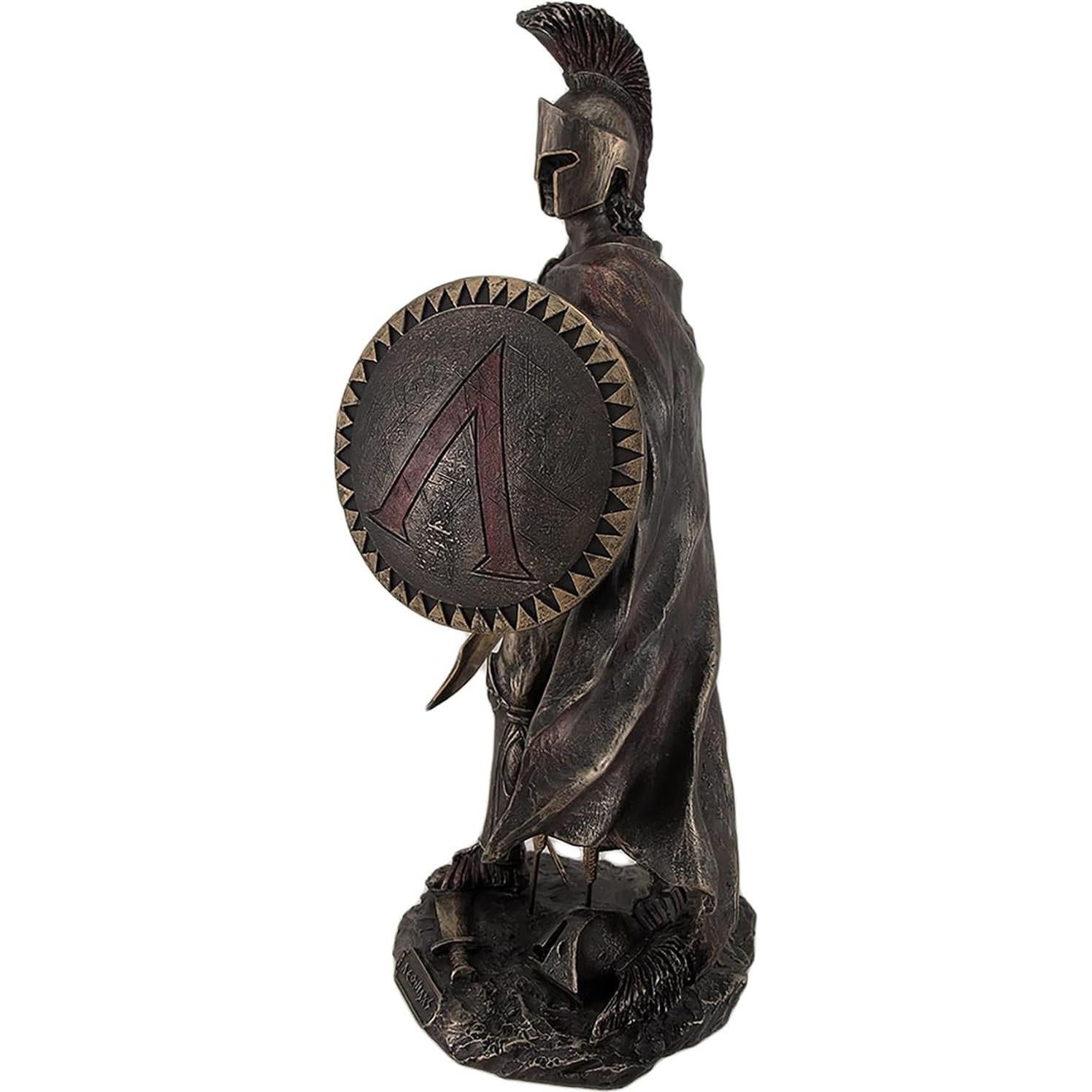 Estatua Rey Leónidas Espartano 25.4 cm Unicorn Studios