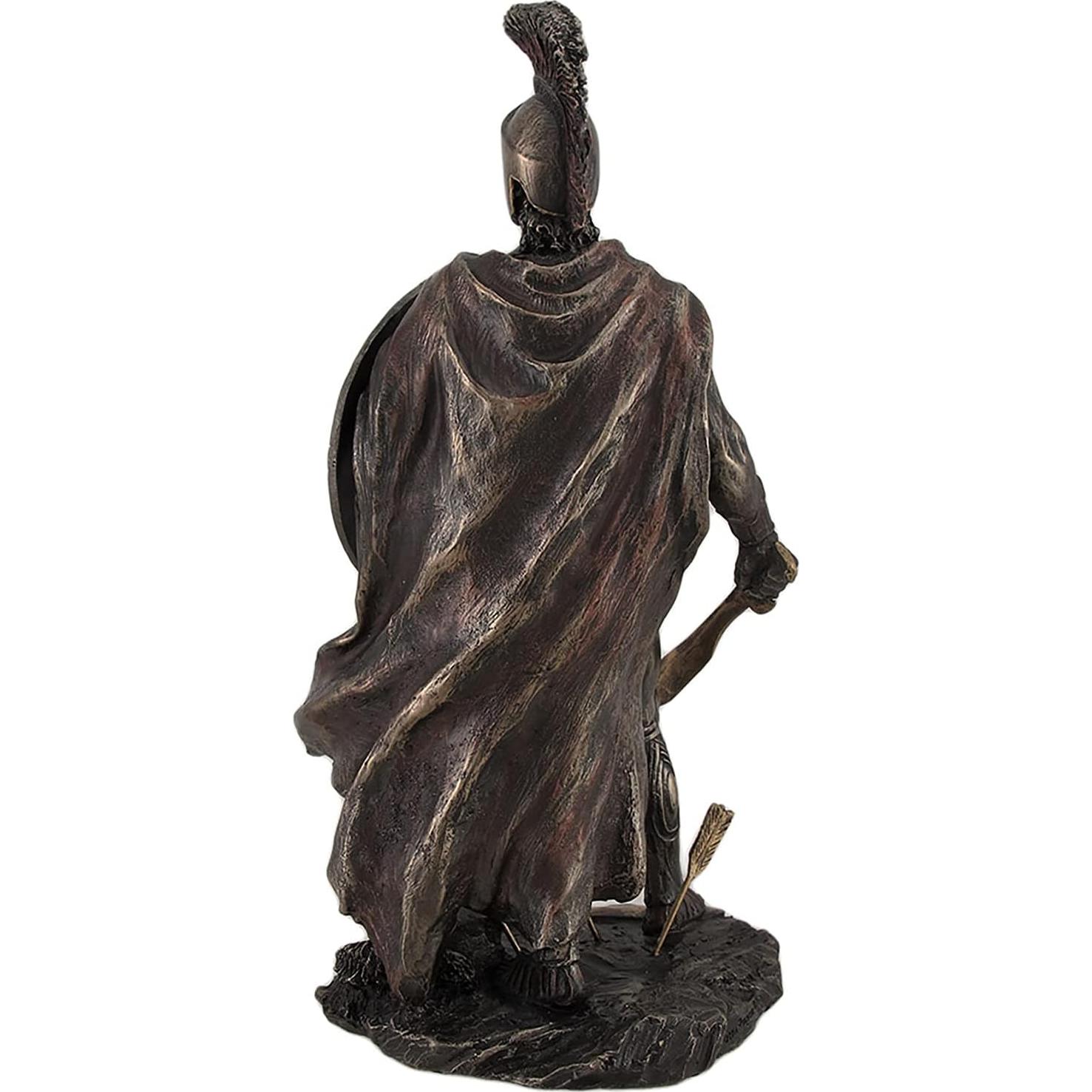 Estatua Rey Leónidas Espartano 25.4 cm Unicorn Studios