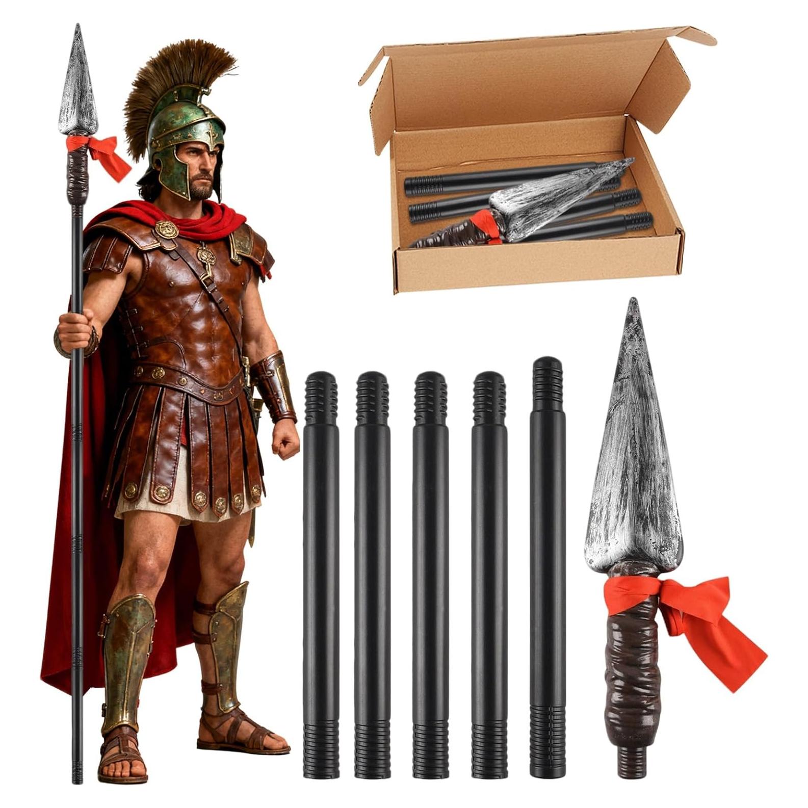Lanza Espartana de Juguete 177.8 cm - Accesorio de Disfraz