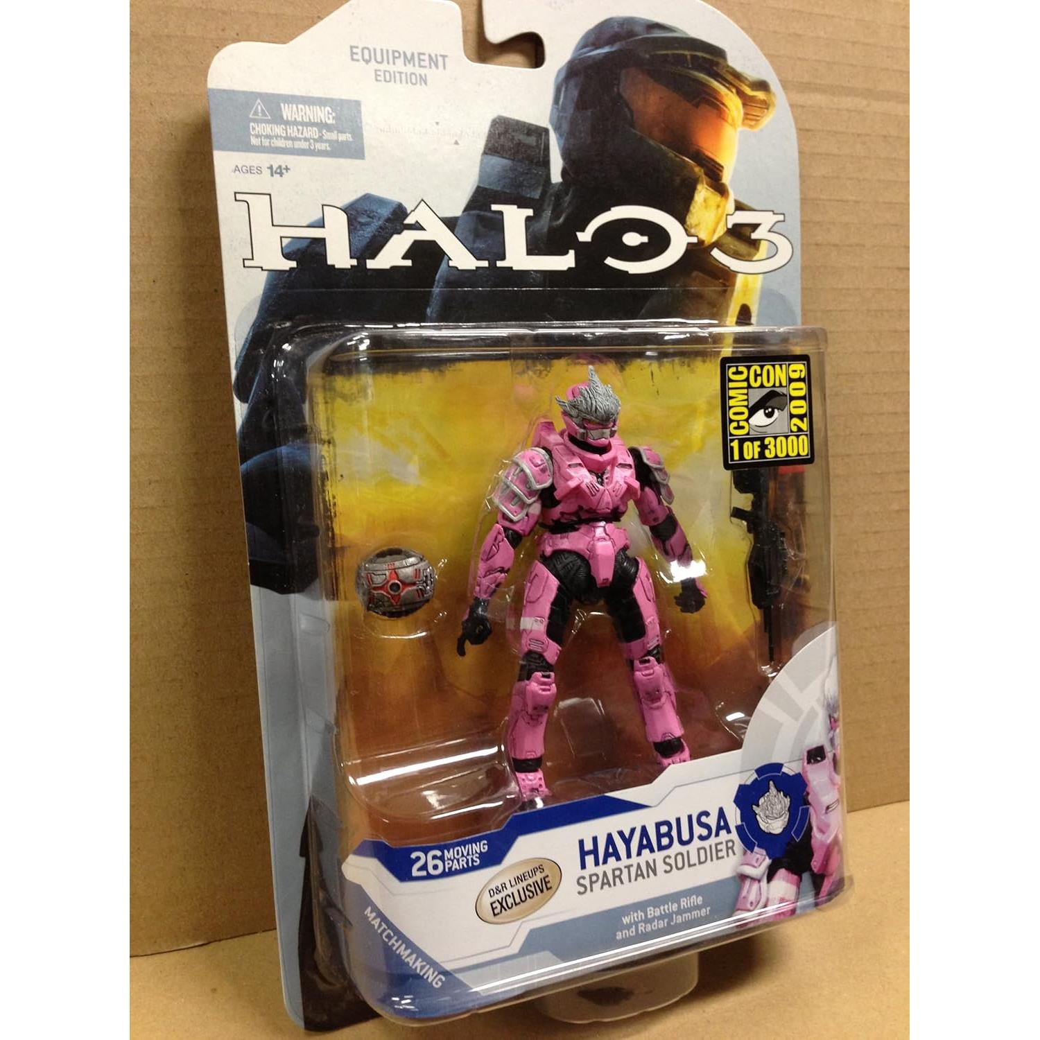 Figura de Acción Halo 3 McFarlane Toys Spartan Hayabusa PINK