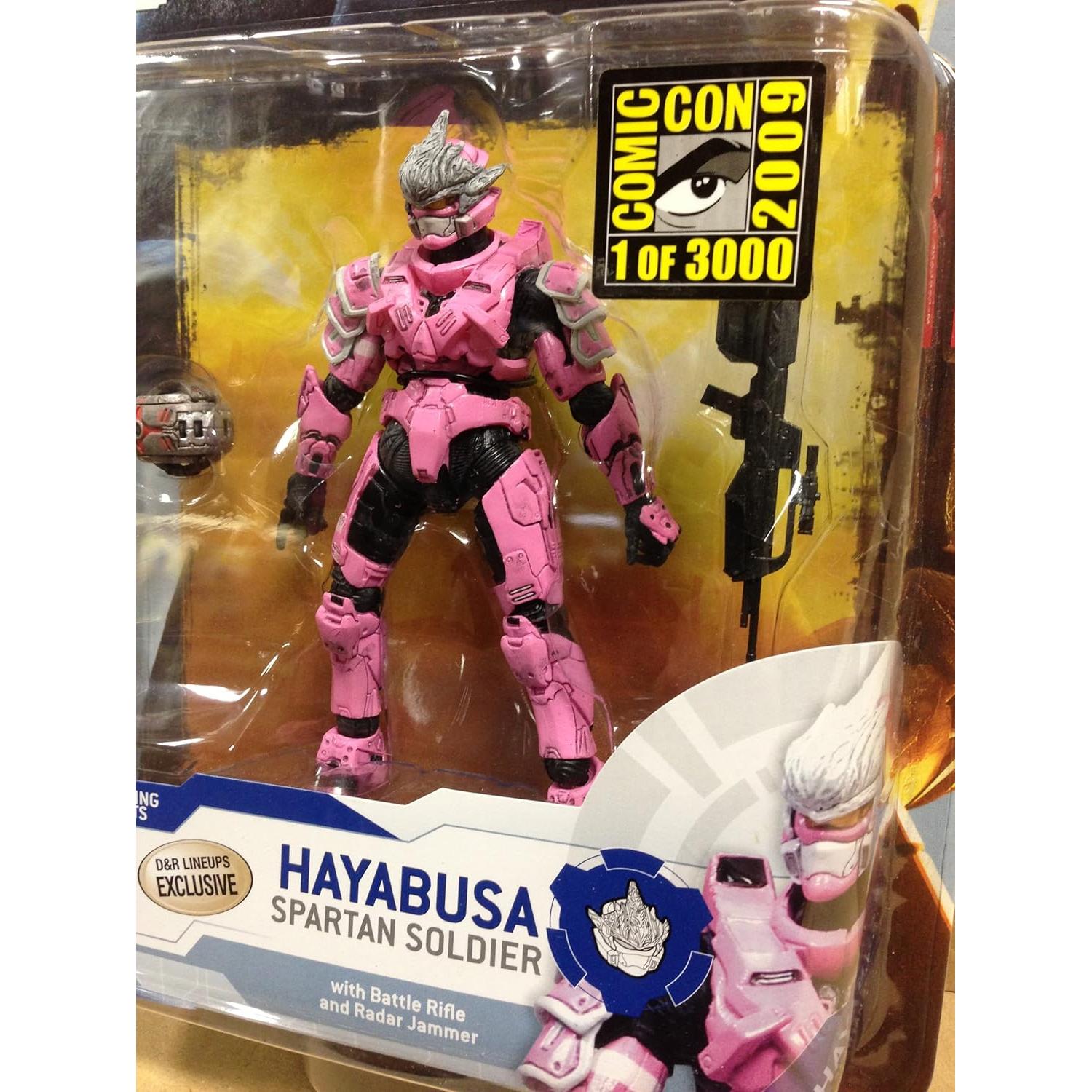 Figura de Acción Halo 3 McFarlane Toys Spartan Hayabusa PINK