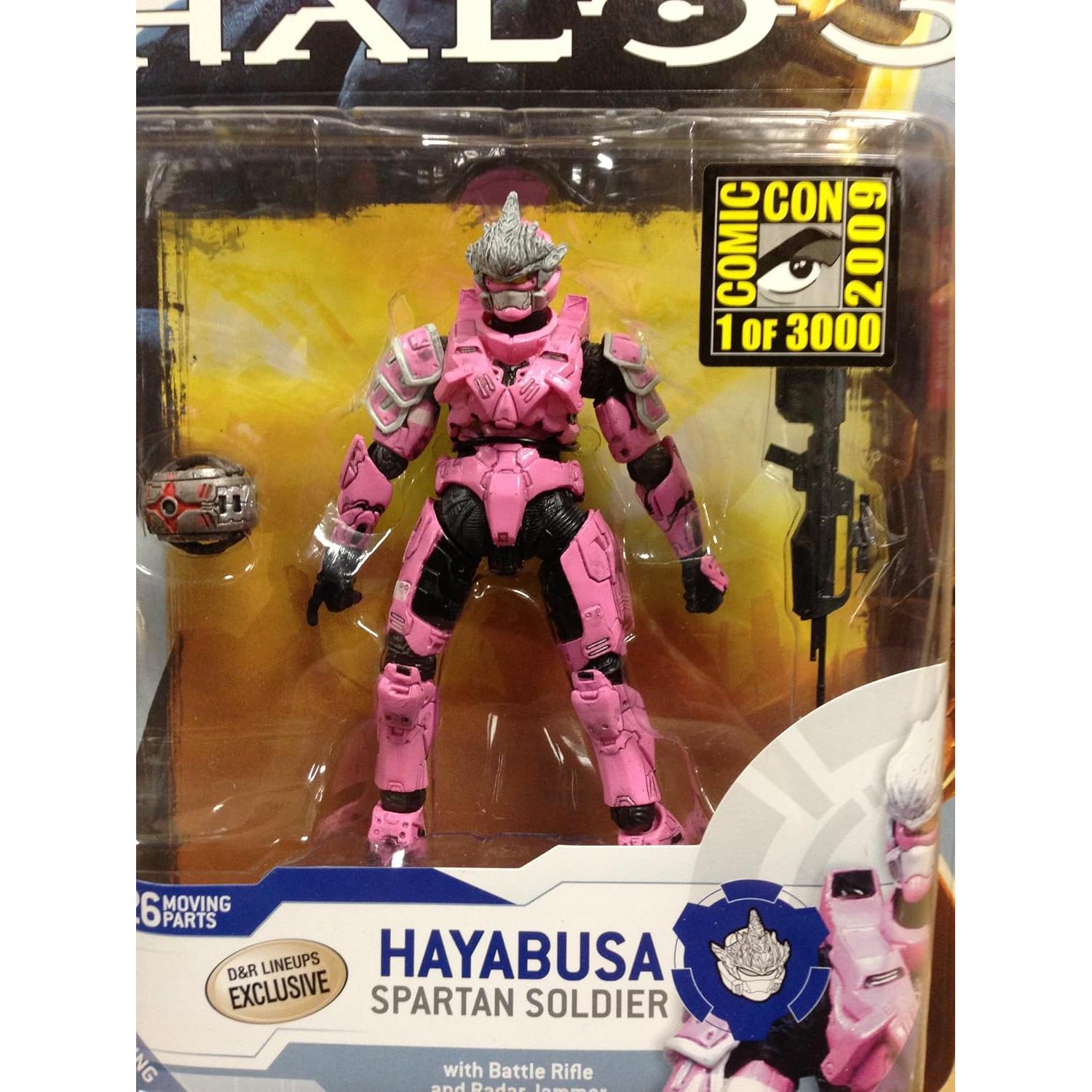 Figura de Acción Halo 3 McFarlane Toys Spartan Hayabusa PINK