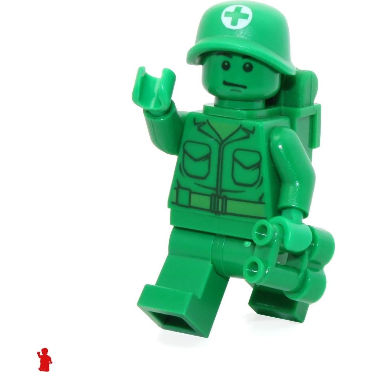 Mini Figura LEGO Toy Story Soldado Verde Médico 5cm