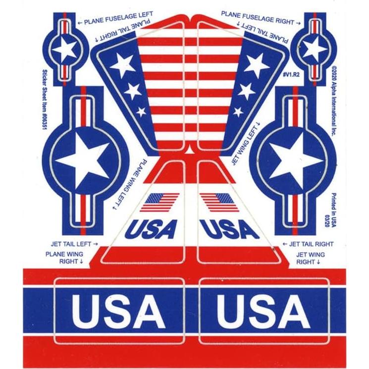 Set 2 Aeronaves TimMee: Avión Hélice y Jet Verde OD