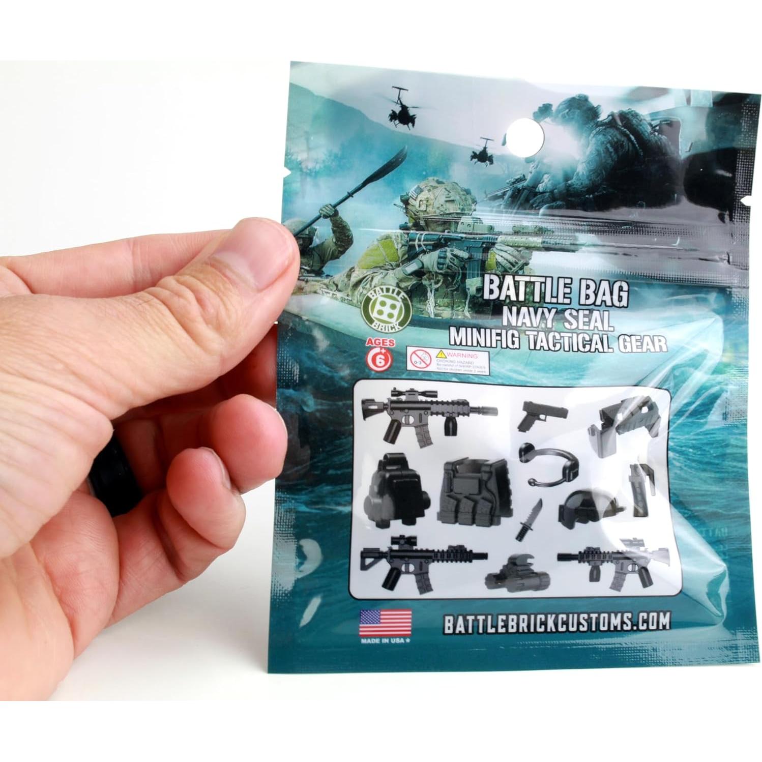 Paquete de Armas Tácticas Battle Brick para Minifigs LEGO