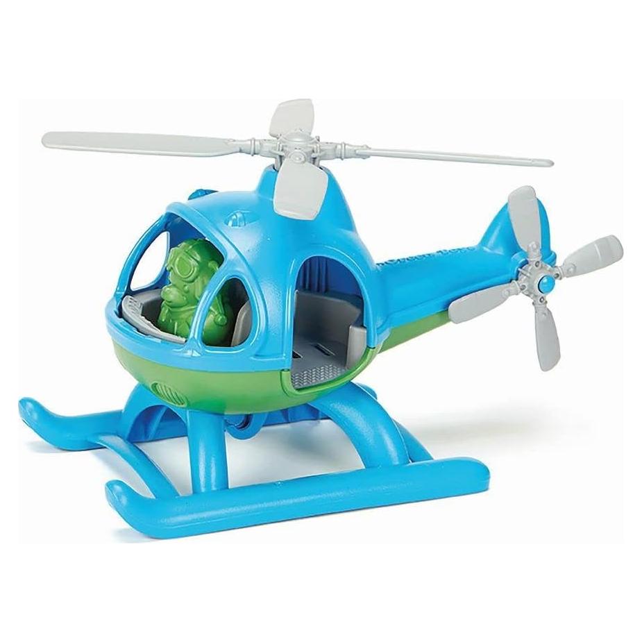 Helicóptero Ecológico Green Toys Azul Verde 24.4x15.6cm
