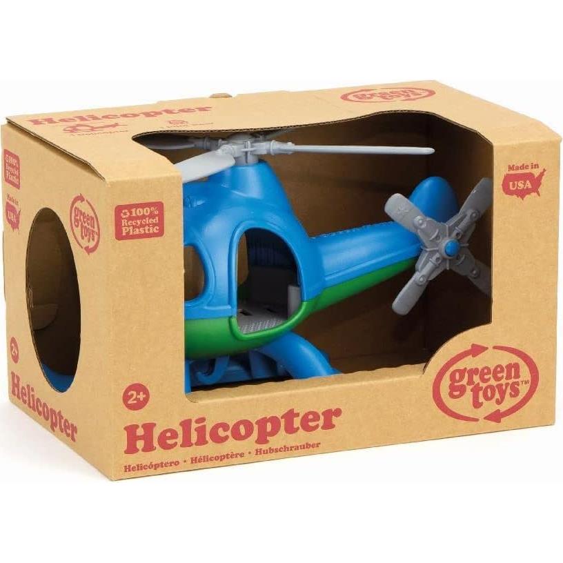 Helicóptero Ecológico Green Toys Azul Verde 24.4x15.6cm