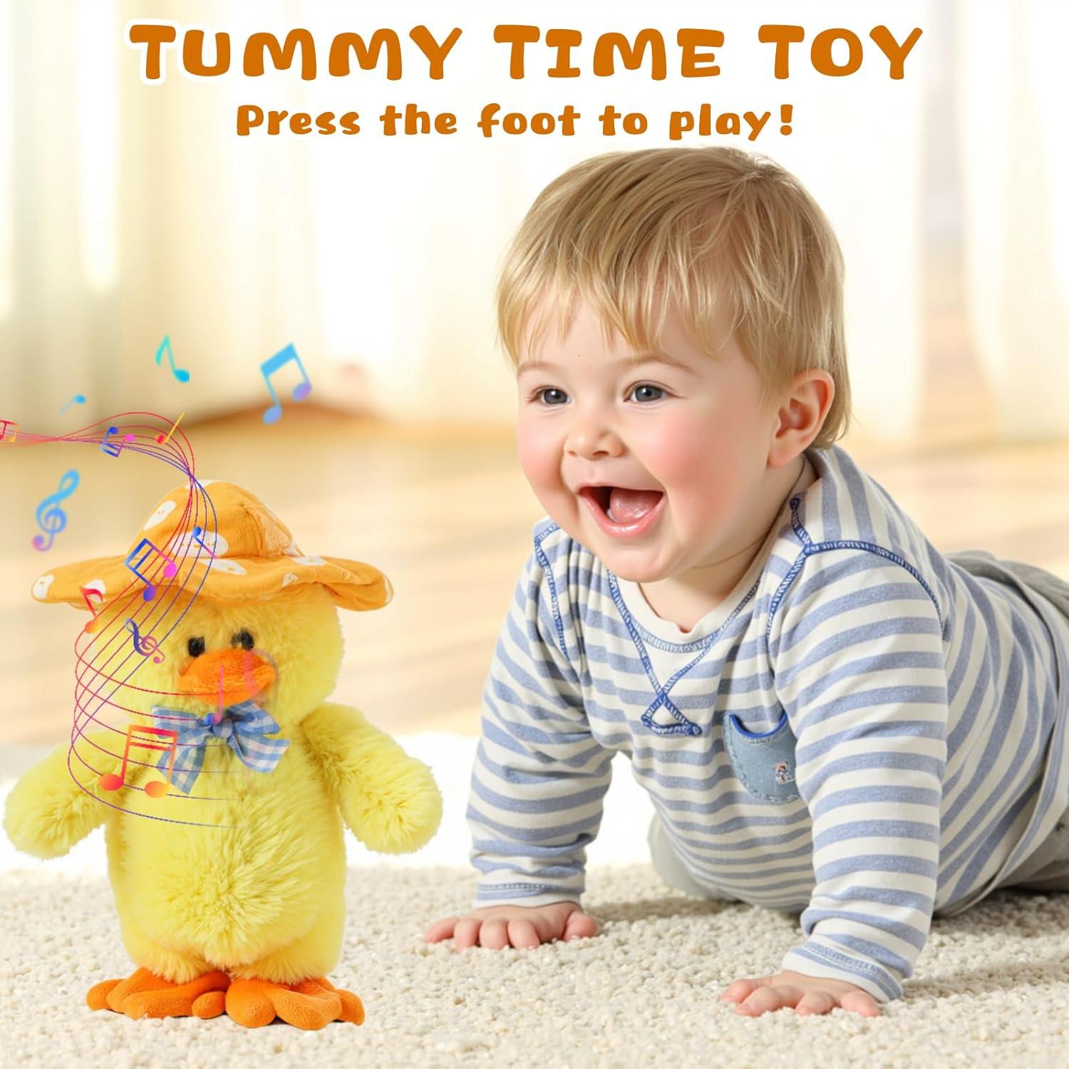 Juguete Interactivo Pato Cantante Hablante MILEGI 20 cm