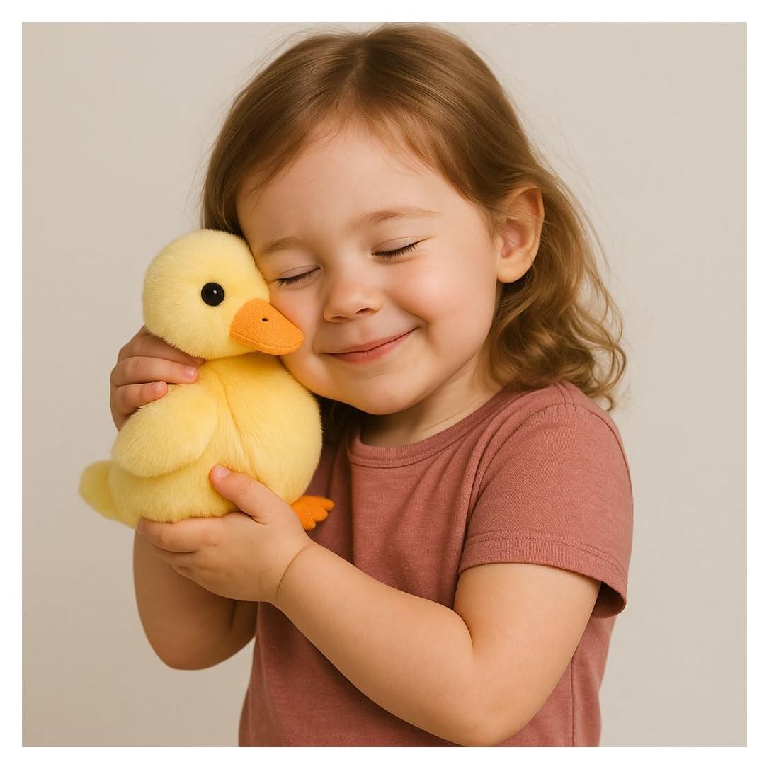 Juguete de Peluche Pato Amarillo Giliger 12 cm para Niños