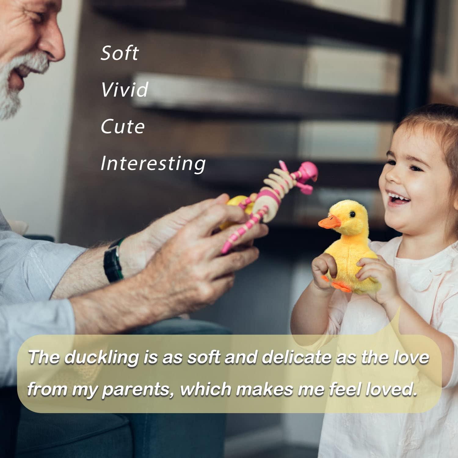 Juguete de Peluche Pato Amarillo Giliger 12 cm para Niños