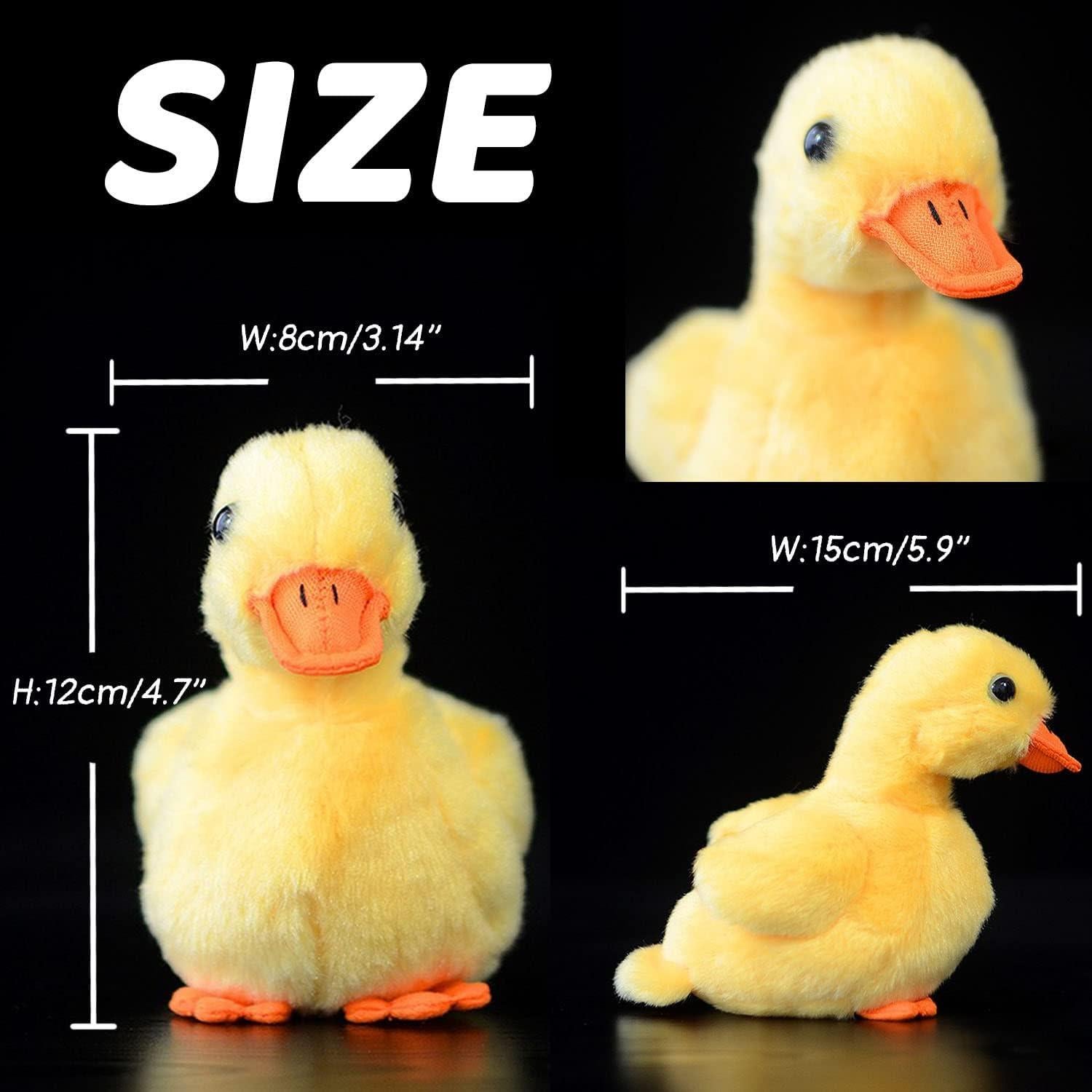 Juguete de Peluche Pato Amarillo Giliger 12 cm para Niños