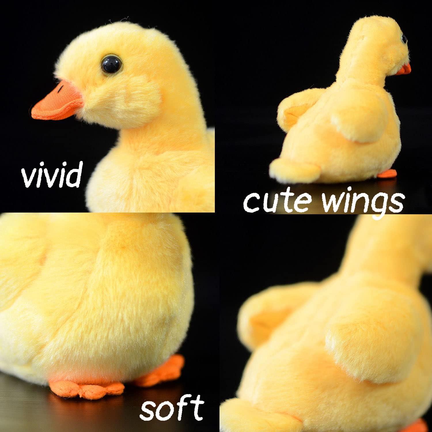 Juguete de Peluche Pato Amarillo Giliger 12 cm para Niños