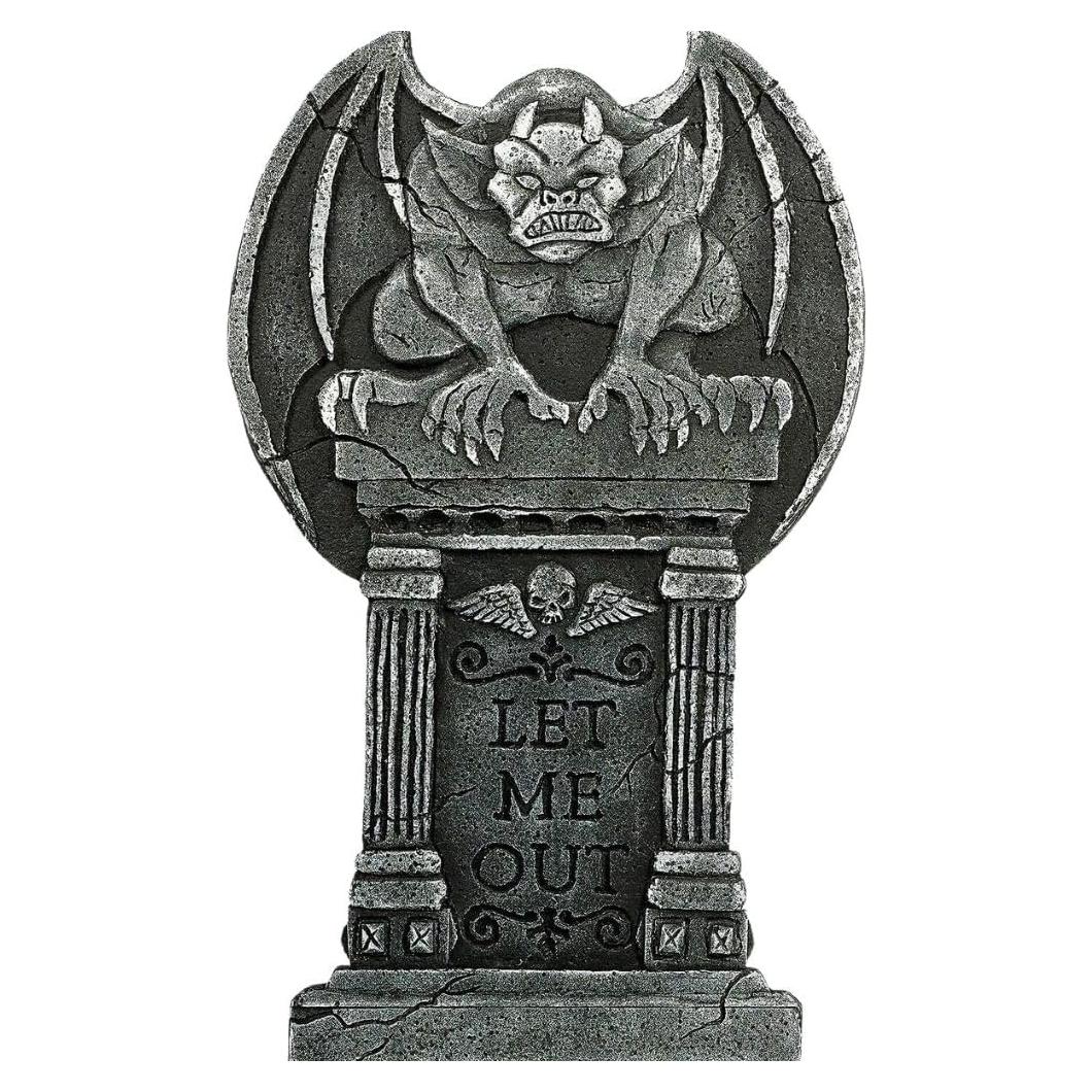 Tumba de Gargola Espeluznante Amscan 64.5 cm Resistente Halloween