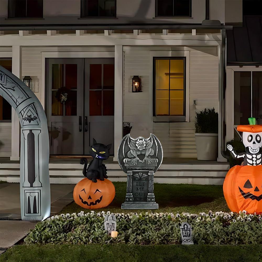 Tumba de Gargola Espeluznante Amscan 64.5 cm Resistente Halloween