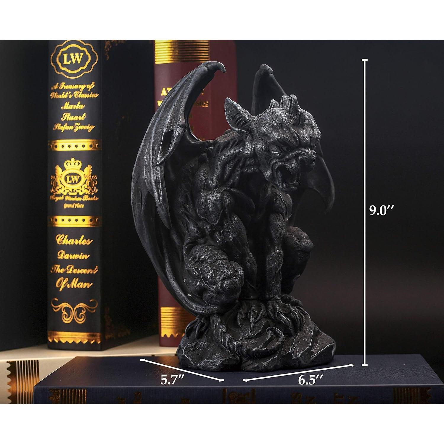 Estatua Gárgola Alada JORAE 23 cm Resina Decoración Halloween