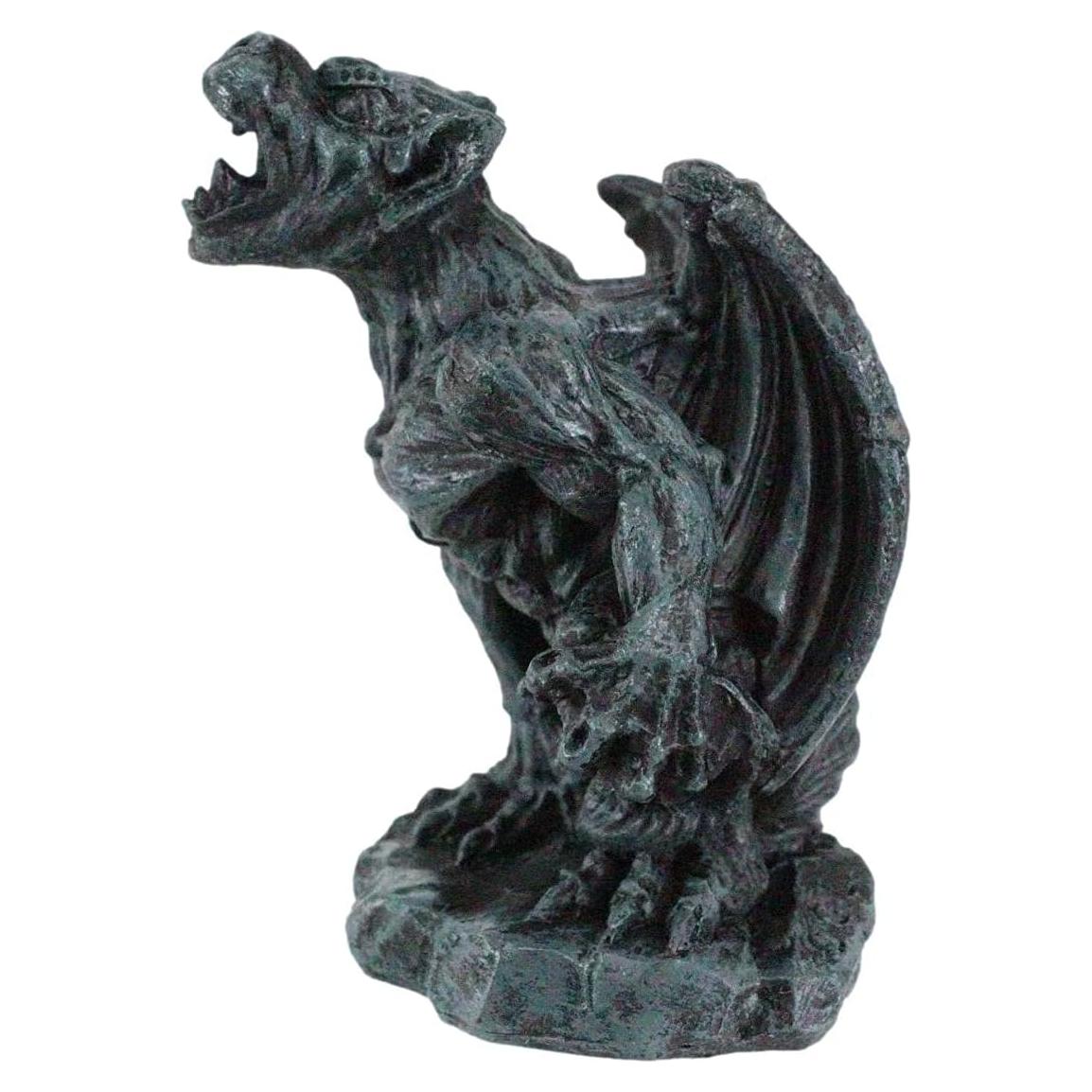 Figurilla Gargola Hombre Lobo Ebros 8.26 cm Decoración Halloween