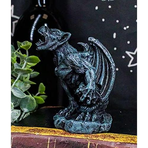 Figurilla Gargola Hombre Lobo Ebros 8.26 cm Decoración Halloween