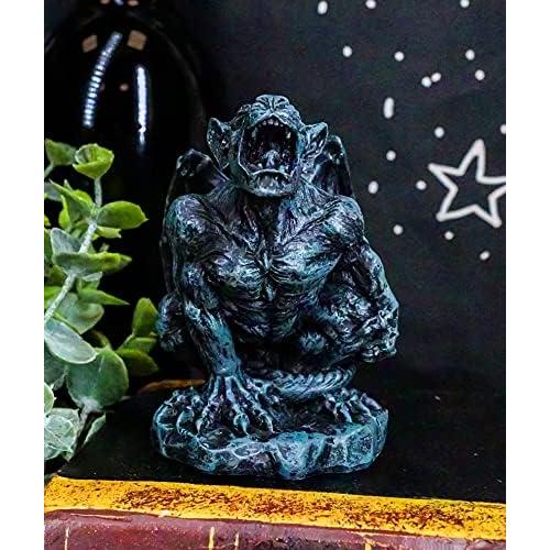 Figurilla Gargola Hombre Lobo Ebros 8.26 cm Decoración Halloween