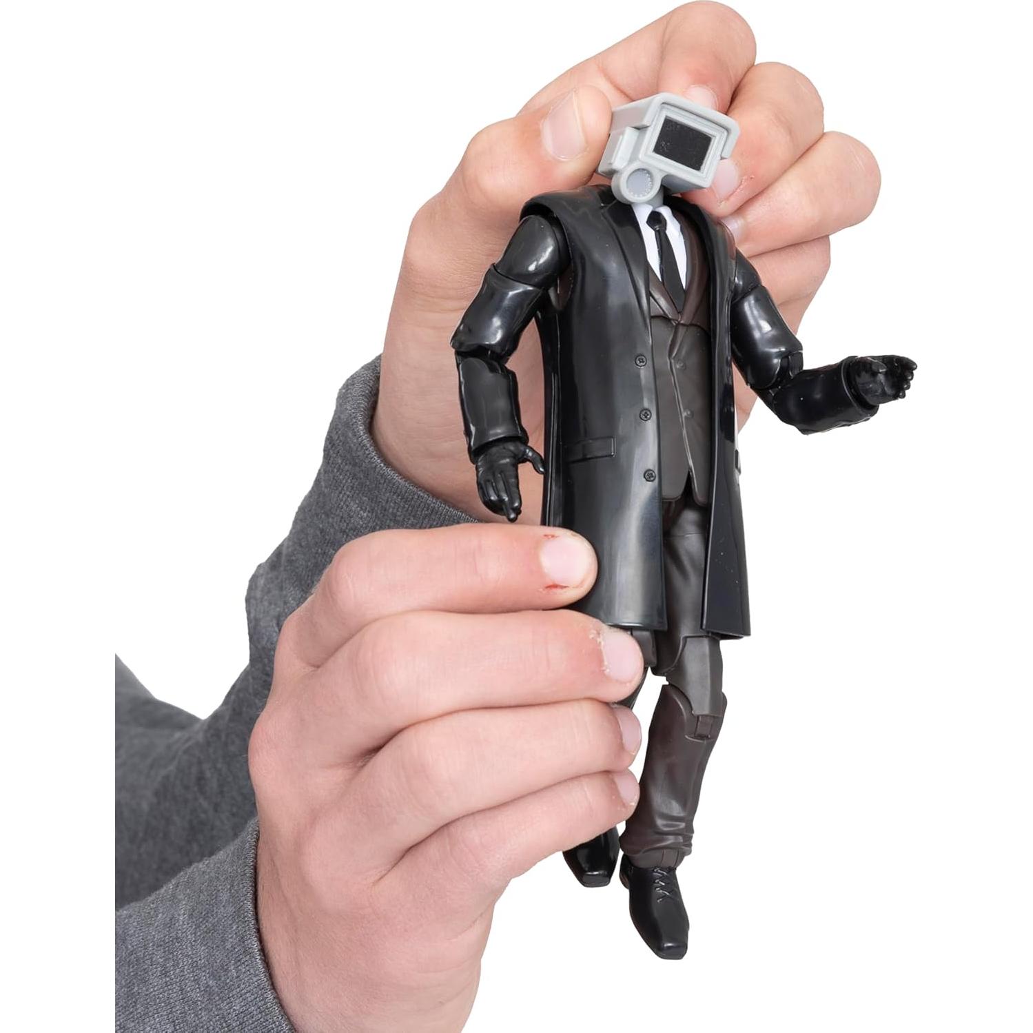 Figuras coleccionables Skibidi Toilet Deluxe - 4 personajes