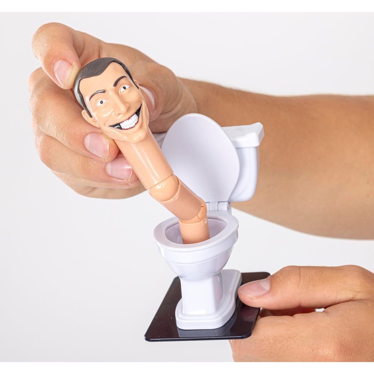 Figuras coleccionables Skibidi Toilet Deluxe - 4 personajes