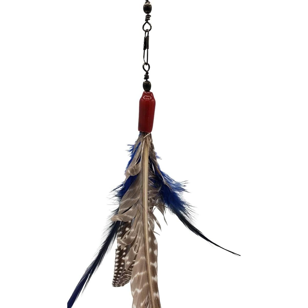 Juguete Interactivo para Gatos GoCat Da Bird con Plumas 91.44 cm