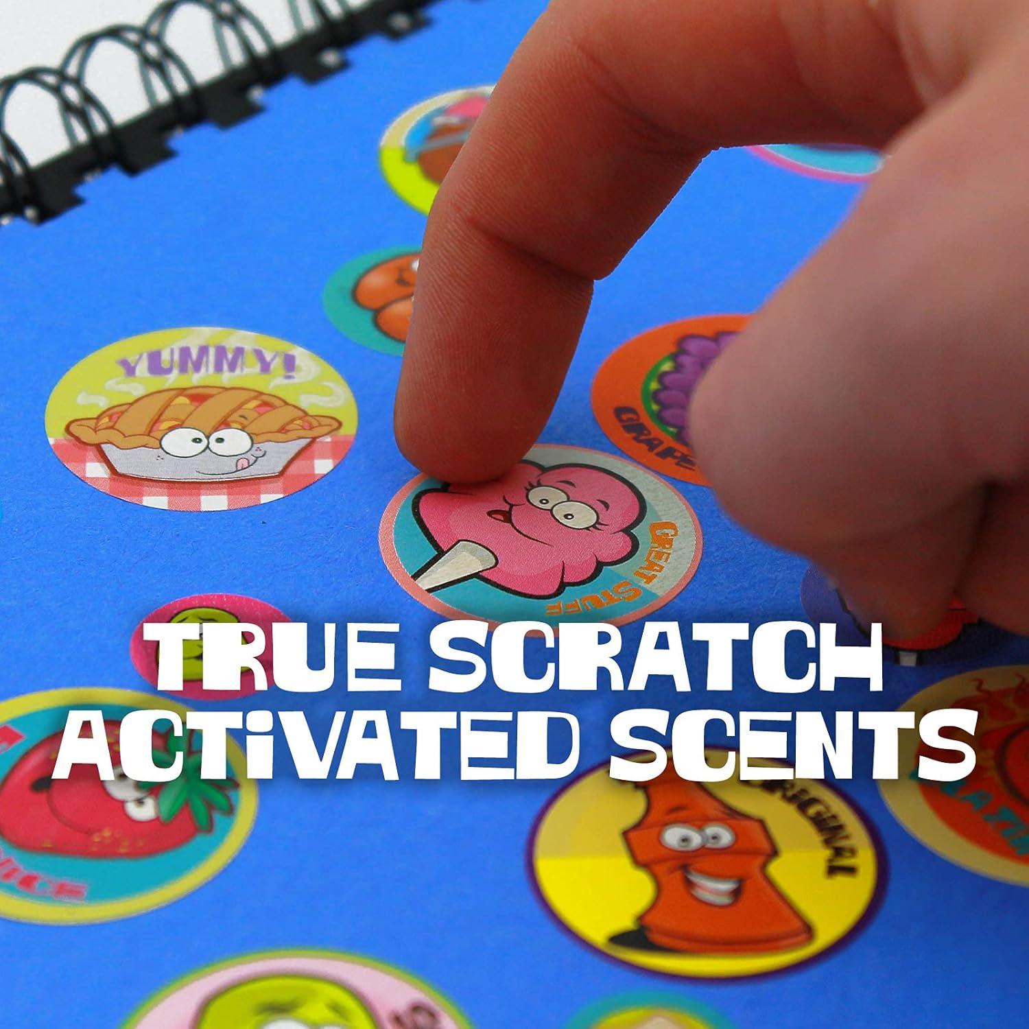 Stickers Scratch N Sniff Just For Laughs Dr. Stinky 3-Pack