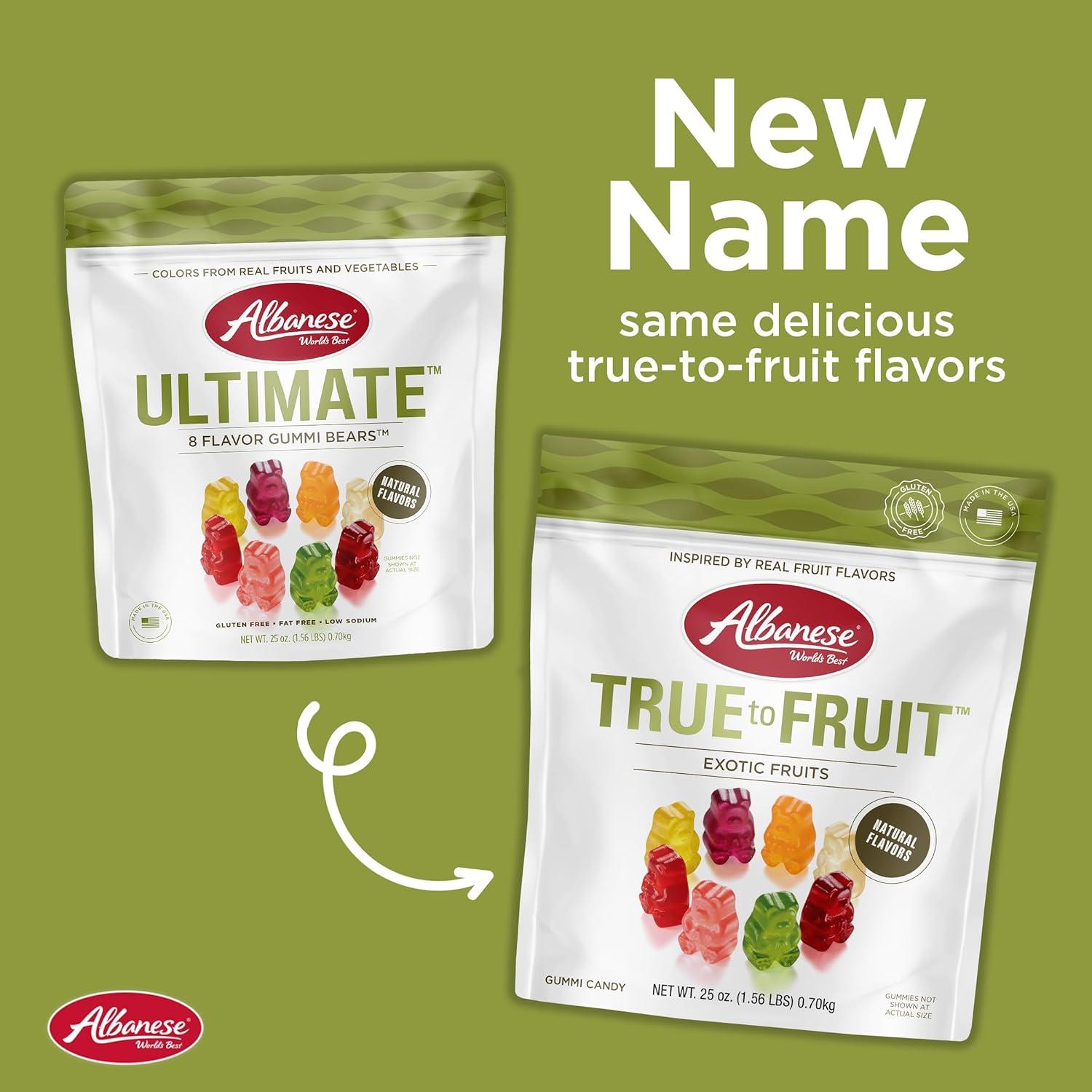 Paquete Familiar Albanese Gummy Bears 12 Sabores 1735g