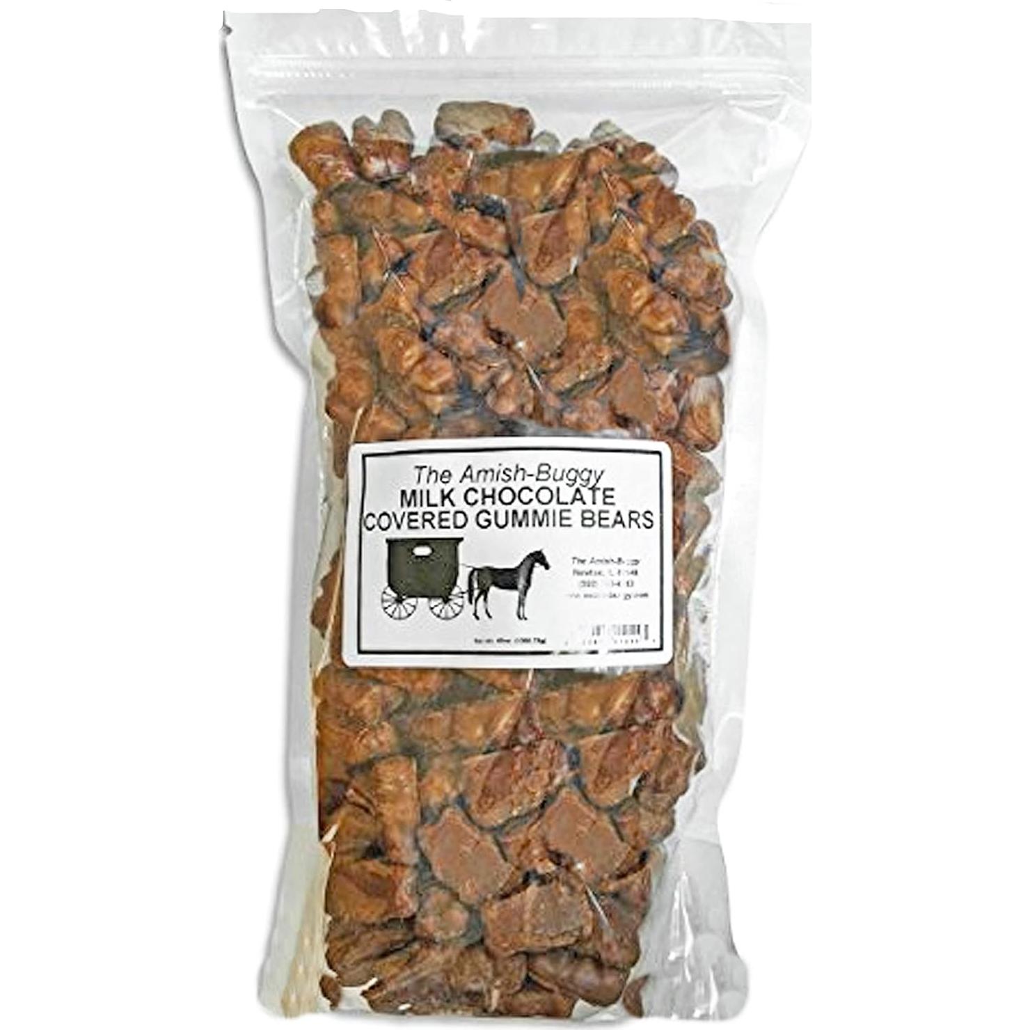 Ositos de Goma Surtidos Cubiertos de Chocolate The Amish-Buggy 1.36kg