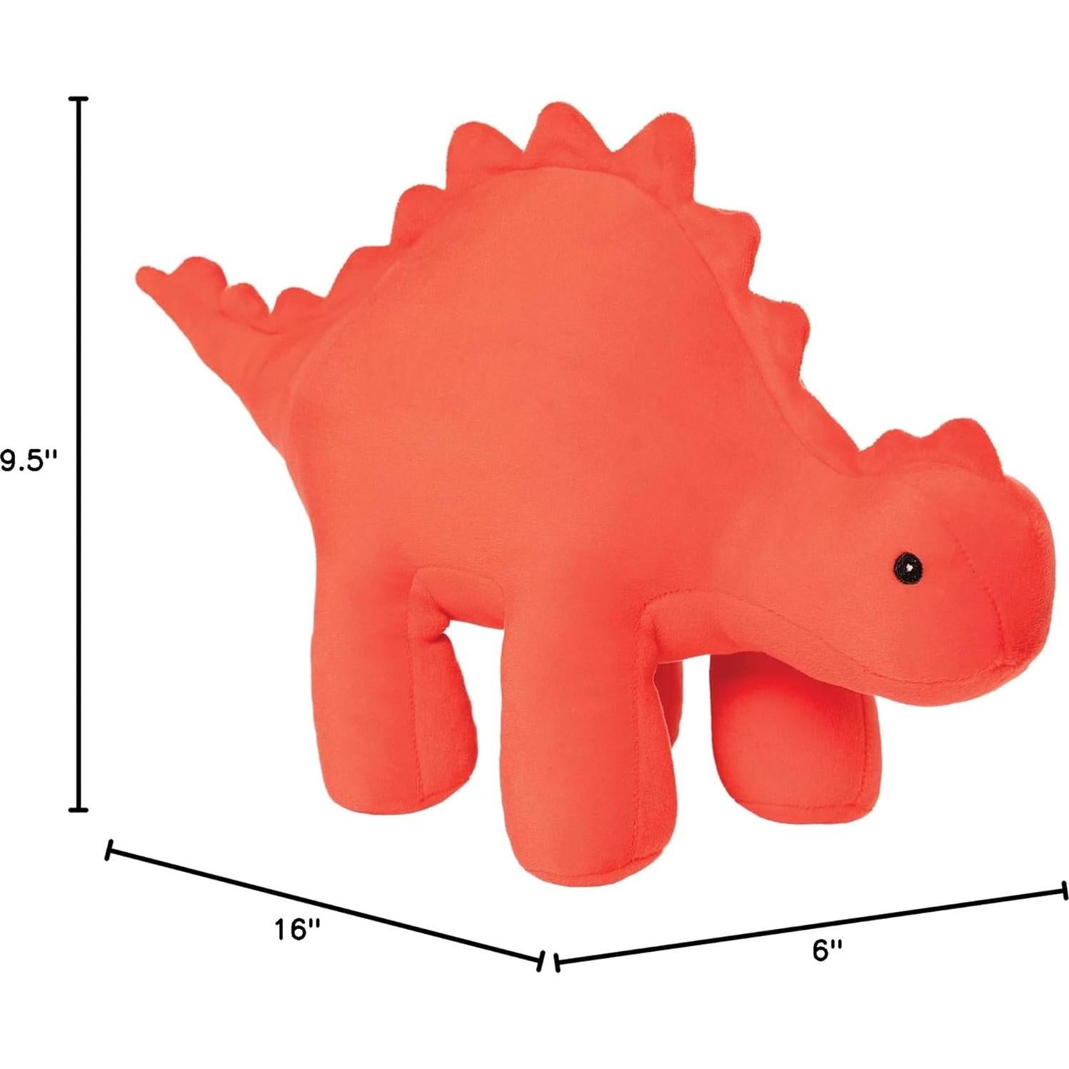Dinosaurio de Peluche Gummy Velveteen Stegosaurus 24 cm Manhattan Toy