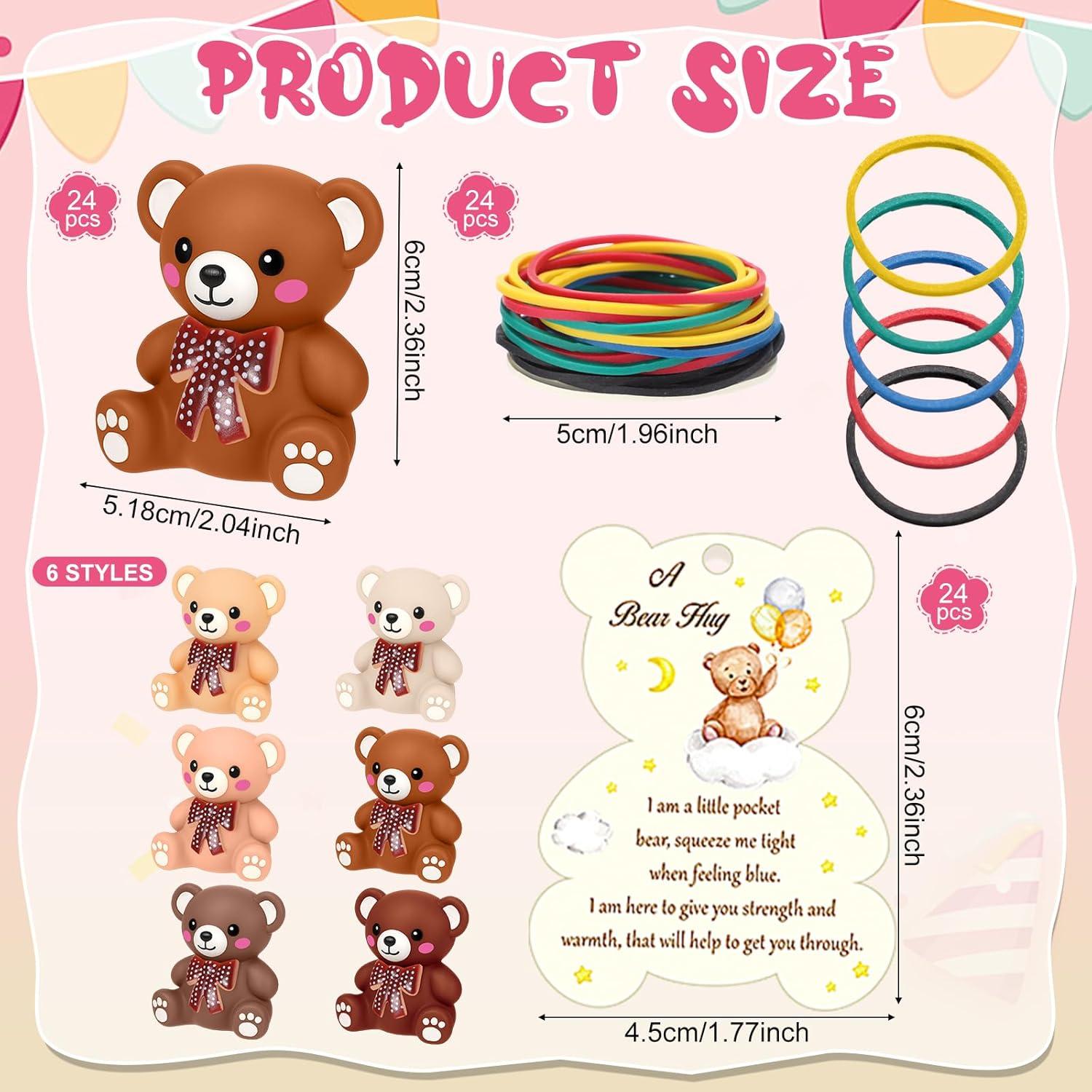 Set de Juguetes de Baño de Oso HyDren - 72 Piezas