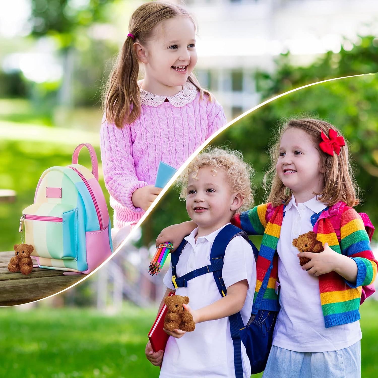 Sotiff 12 Mini Ositos de Peluche 10 cm para Regalo y Decoración