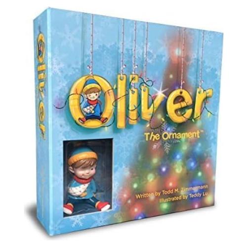 Conjunto de Regalo Oliver - Libro de Navidad y Adorno - 1.02 kg