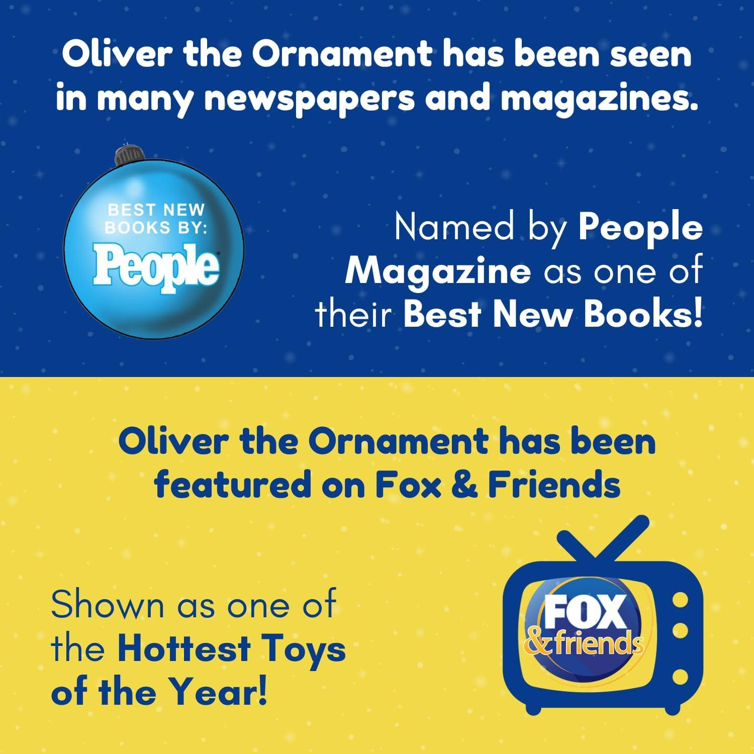 Conjunto de Regalo Oliver - Libro de Navidad y Adorno - 1.02 kg