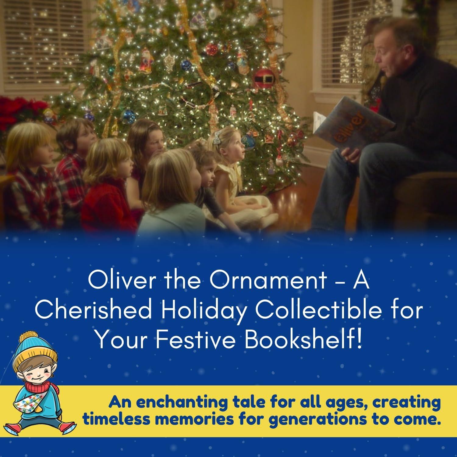 Conjunto de Regalo Oliver - Libro de Navidad y Adorno - 1.02 kg