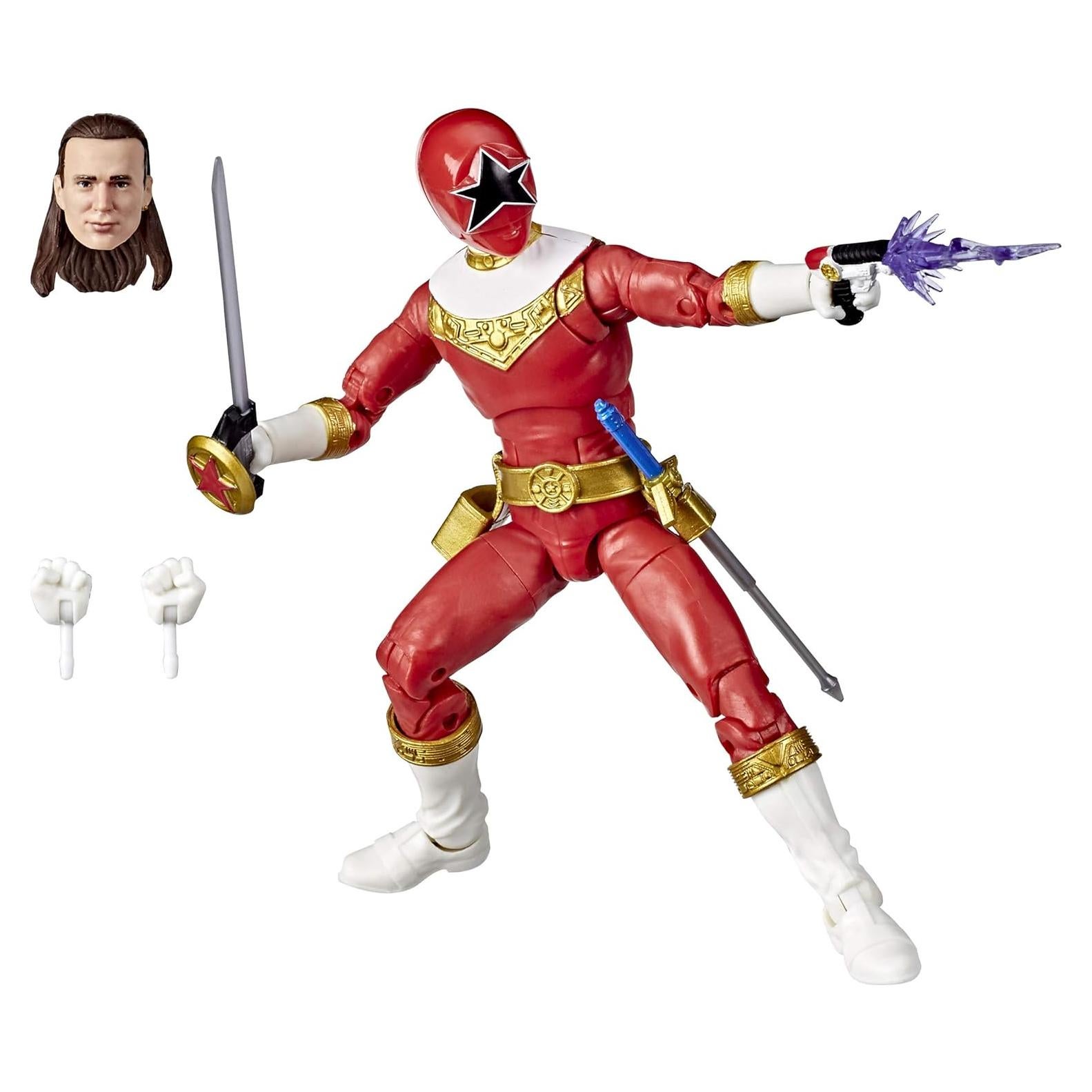 Figura de Acción Coleccionable Ranger Rojo Zeo Hasbro 15 cm