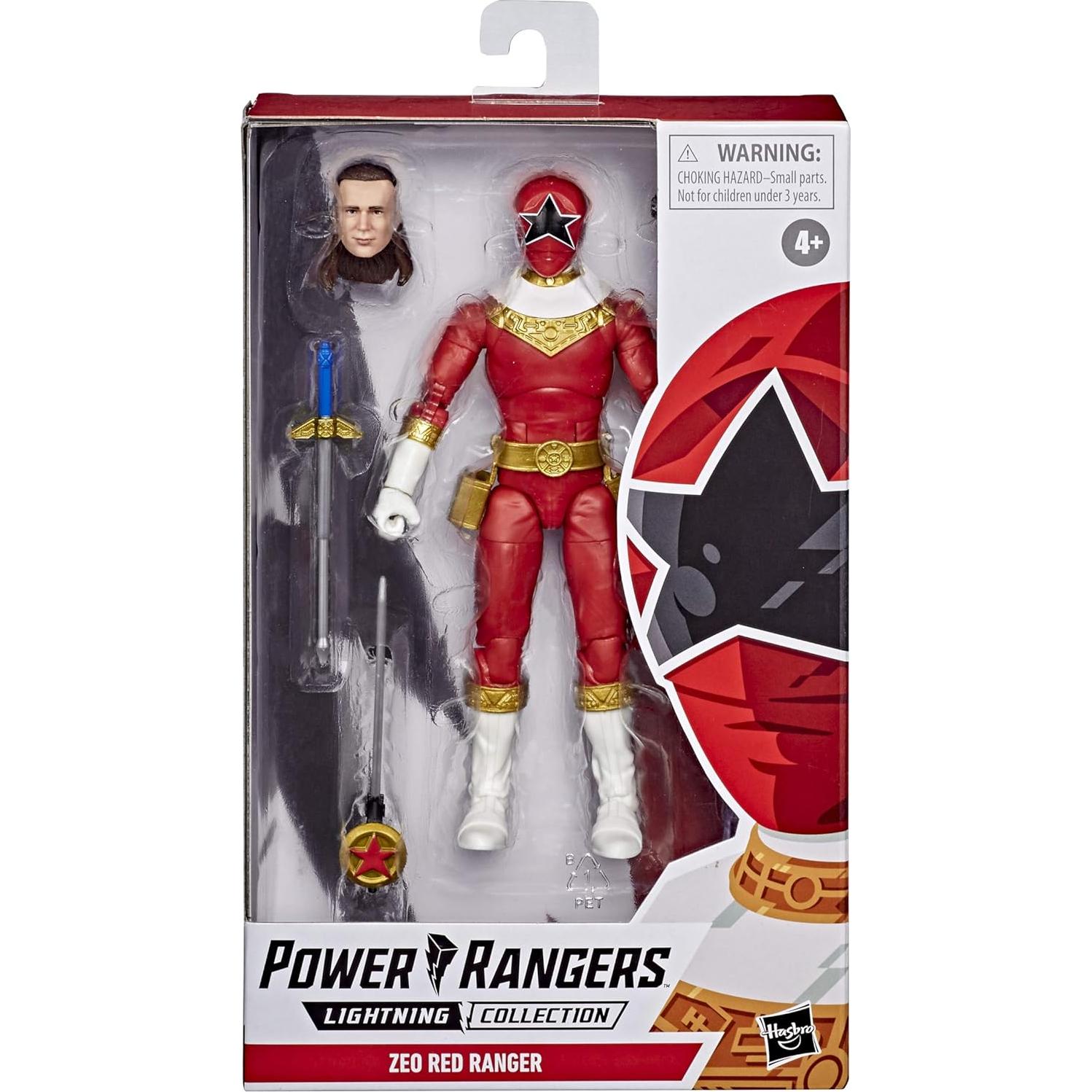Figura de Acción Coleccionable Ranger Rojo Zeo Hasbro 15 cm