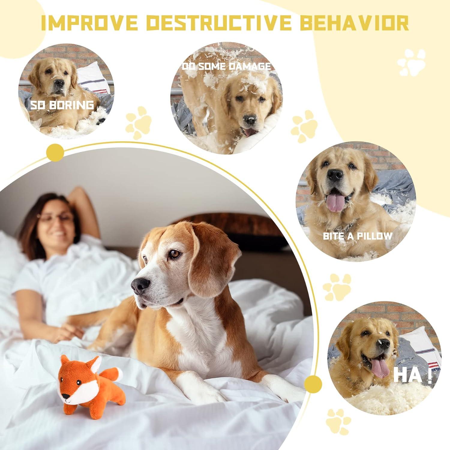 Juguete Interactivo para Perros Okegztoa Zorro Grande