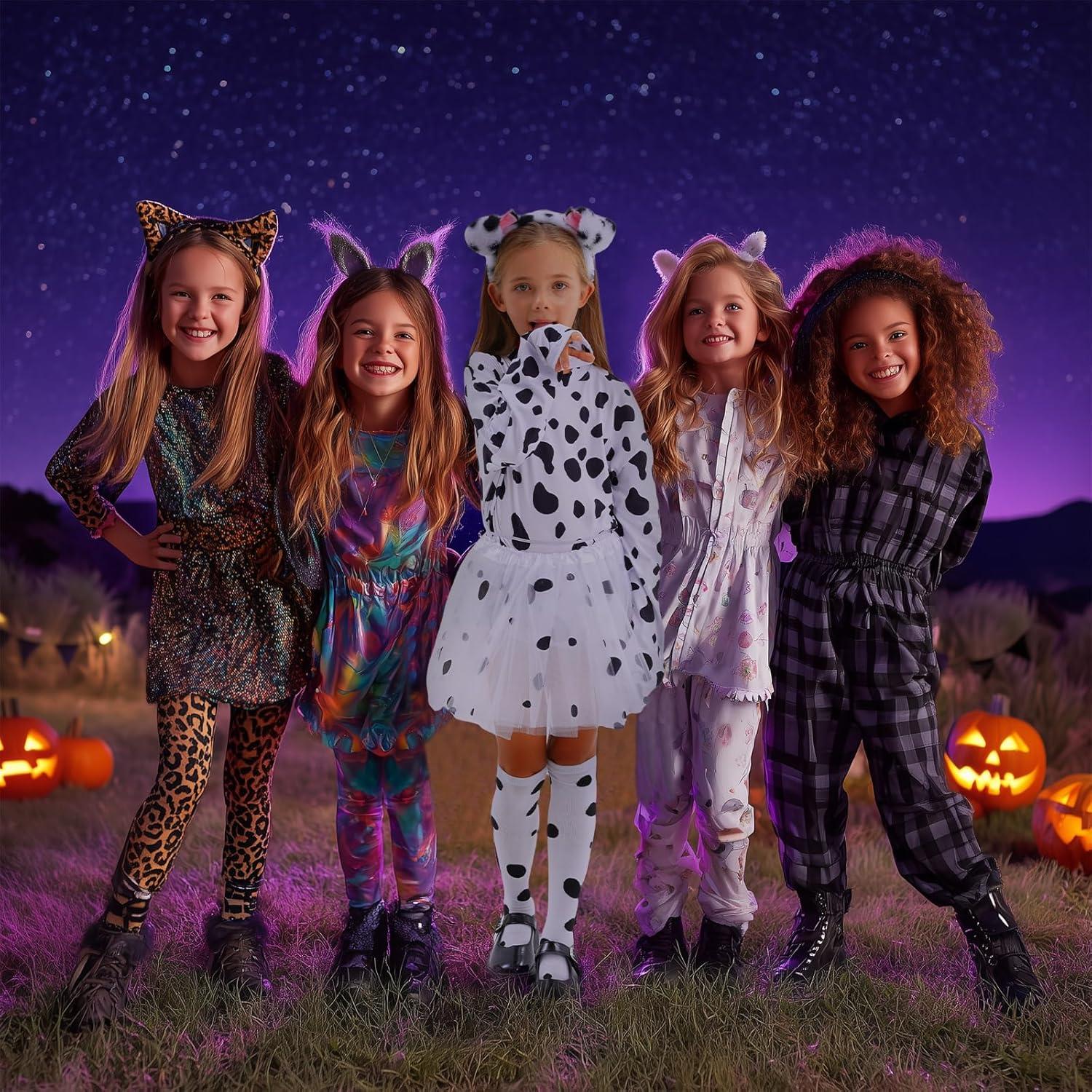 Disfraz de Dálmata para Niños - Camiseta, Tutu y Accesorios