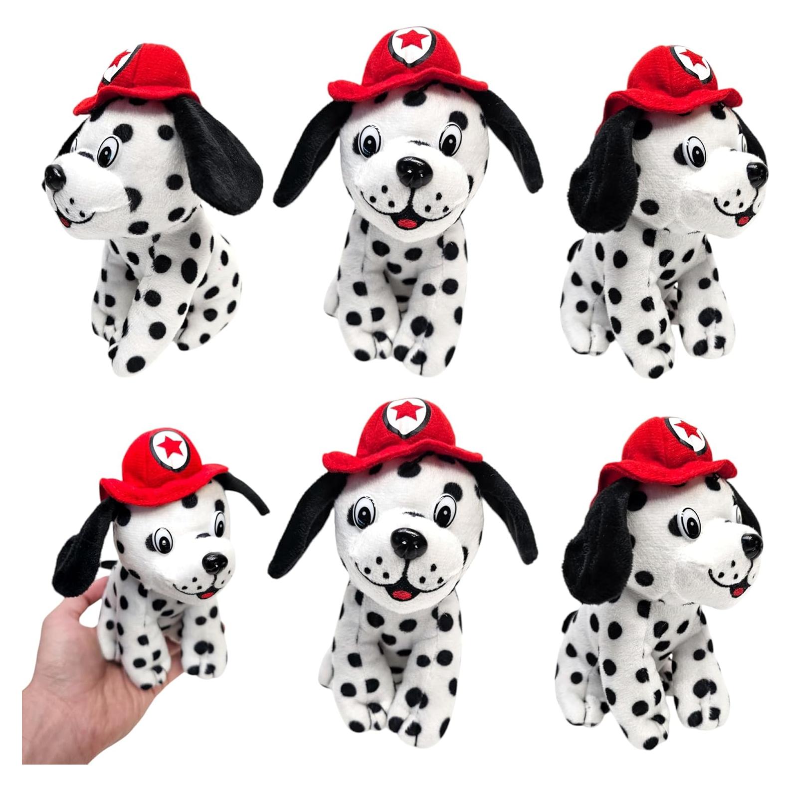 Peluche Dálmata Bombero Zugar Land 18 cm Seguro para Niños